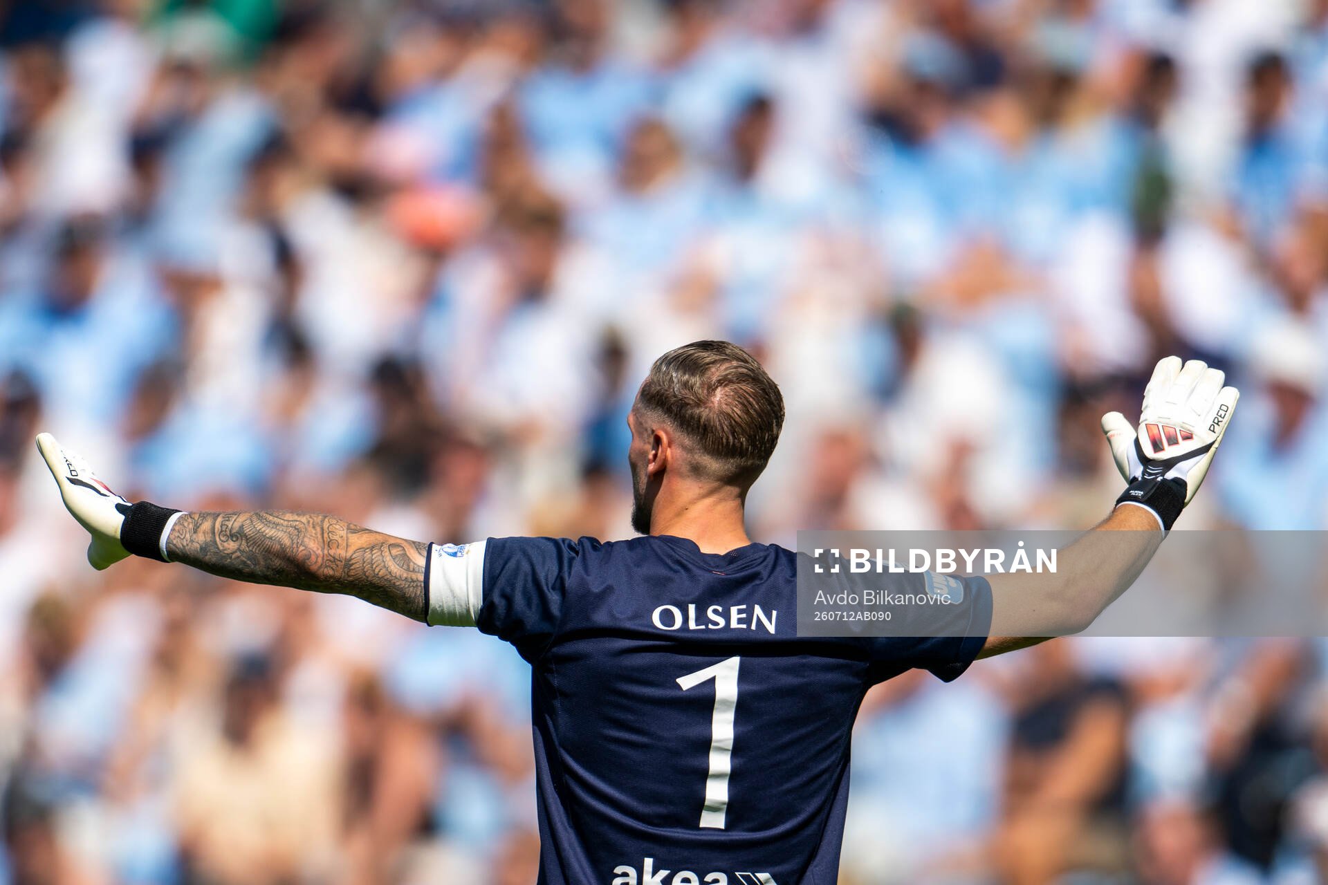 Malmö FFs målvakt Robin Olsen