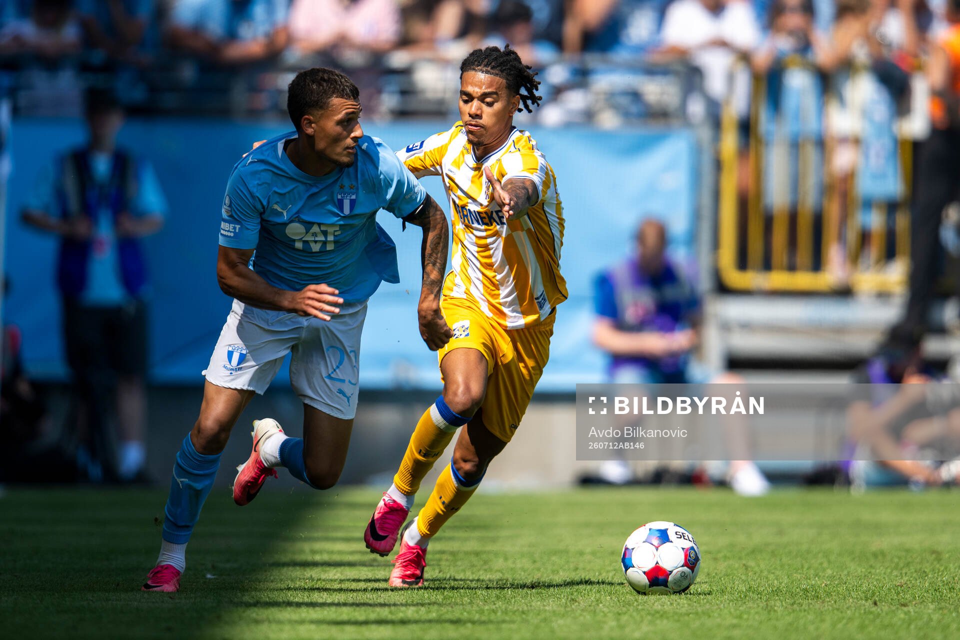Malmö FFs Noah Åstrand John och IFK Göteborgs Sebastian