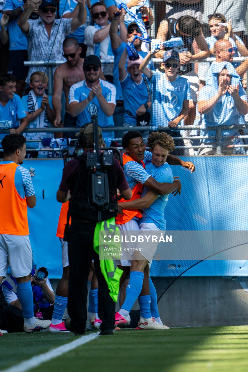 Malmö FFs Anton Höög jublar