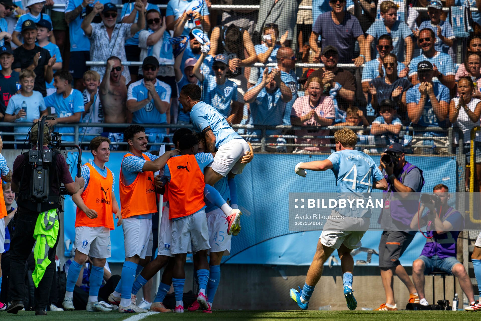 Malmö FFs Anton Höög jublar