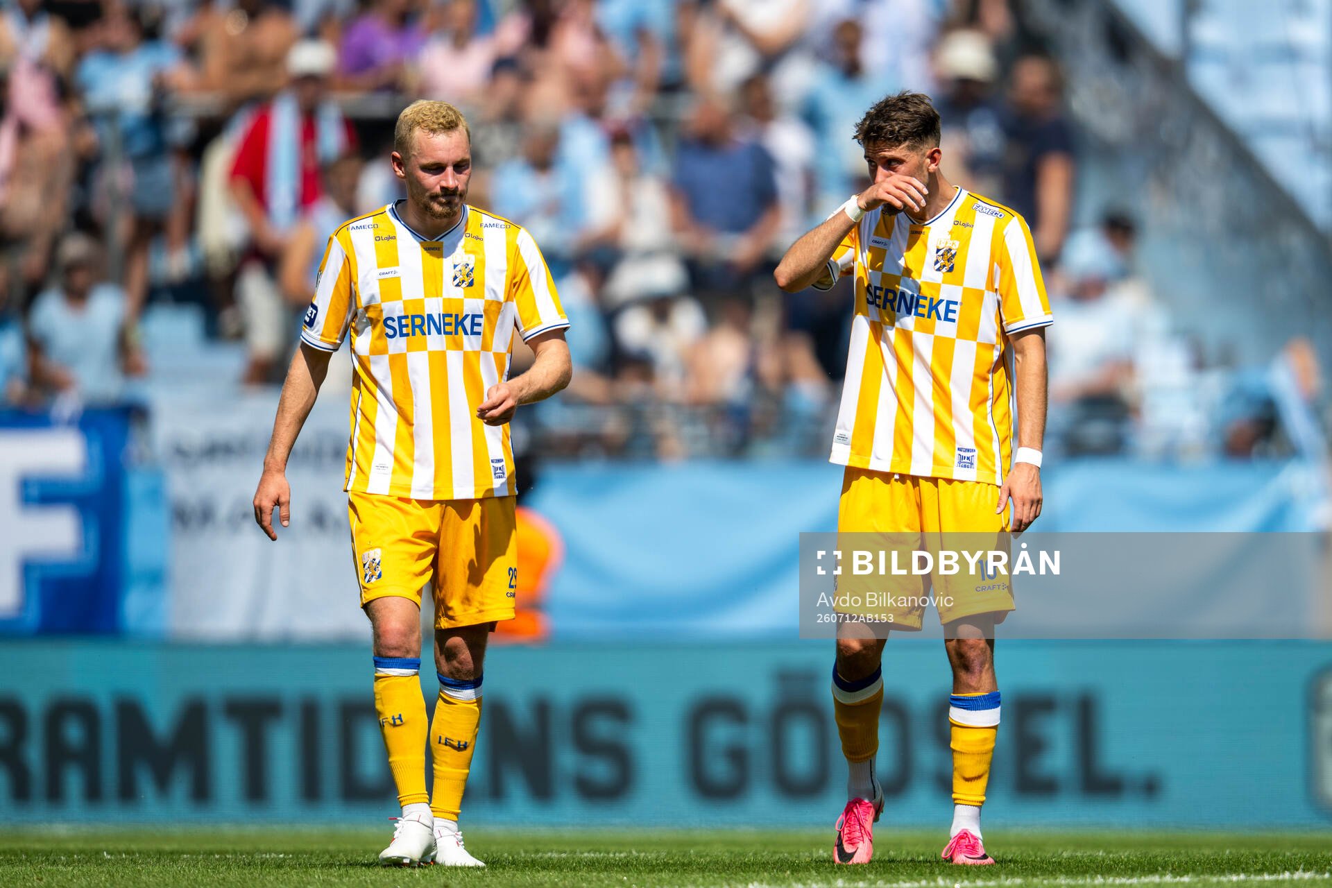 IFK Göteborgs Adam Bergmark Wiberg och Ramon Pascal
