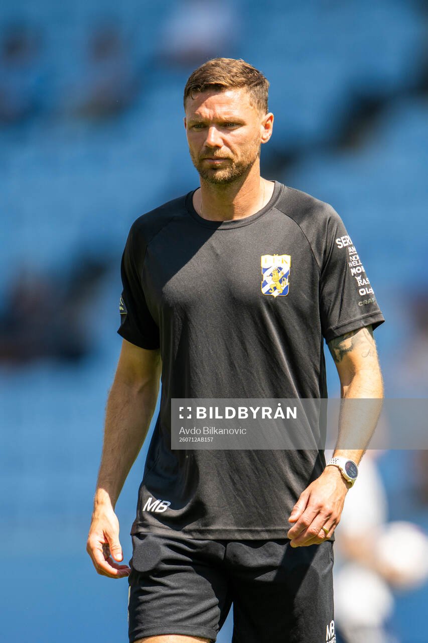 IFK Göteborgs assisterande tränare Marcus Berg