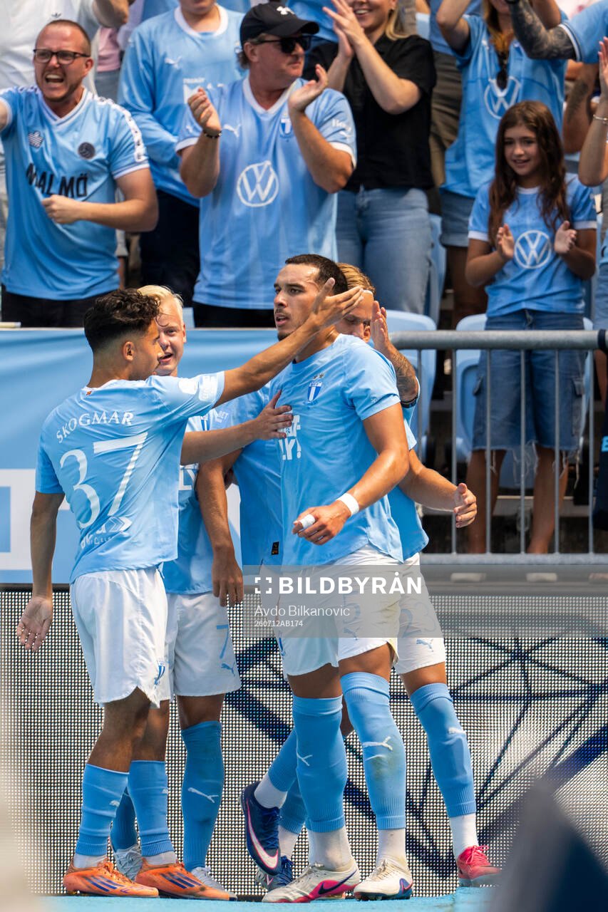Malmö FFs Andrej Djuric jublar
