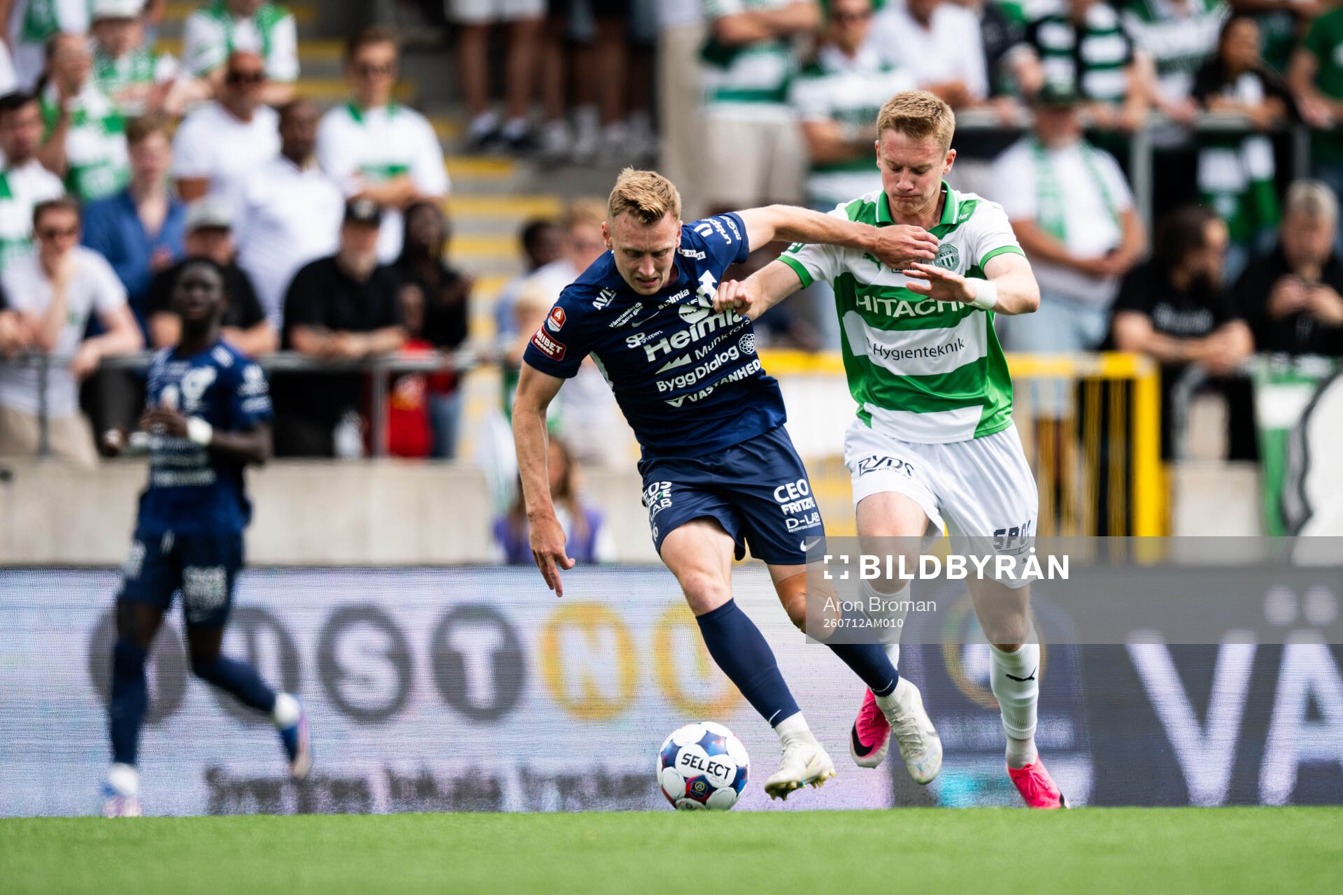 Degerfors Sebastian Ohlsson och Västerås Karl Gunnarsson