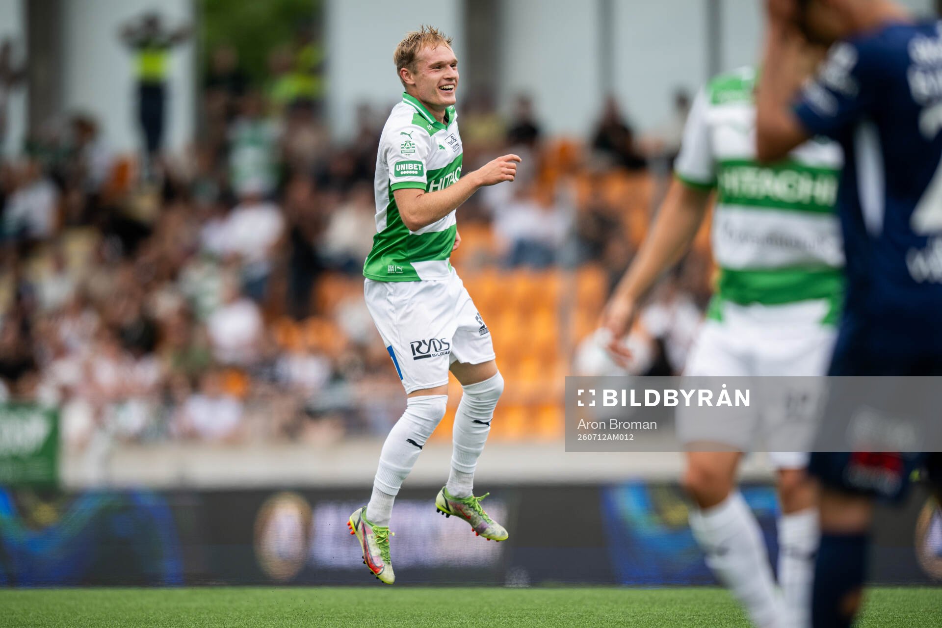 Västerås Marcus Baggesen jublar