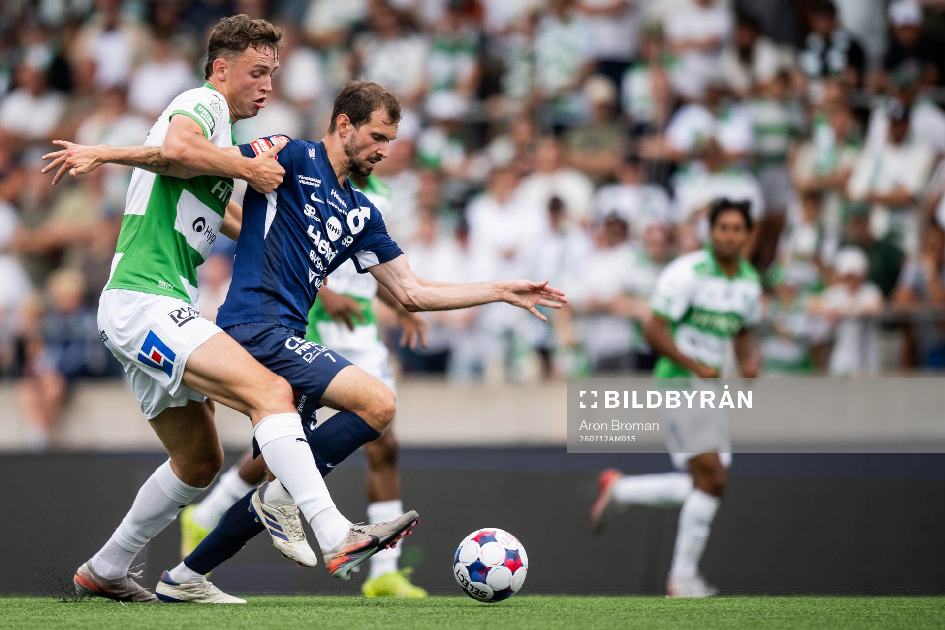 Västerås Mikkel Ladefoged och Degerfors Sebastian Ohlsson