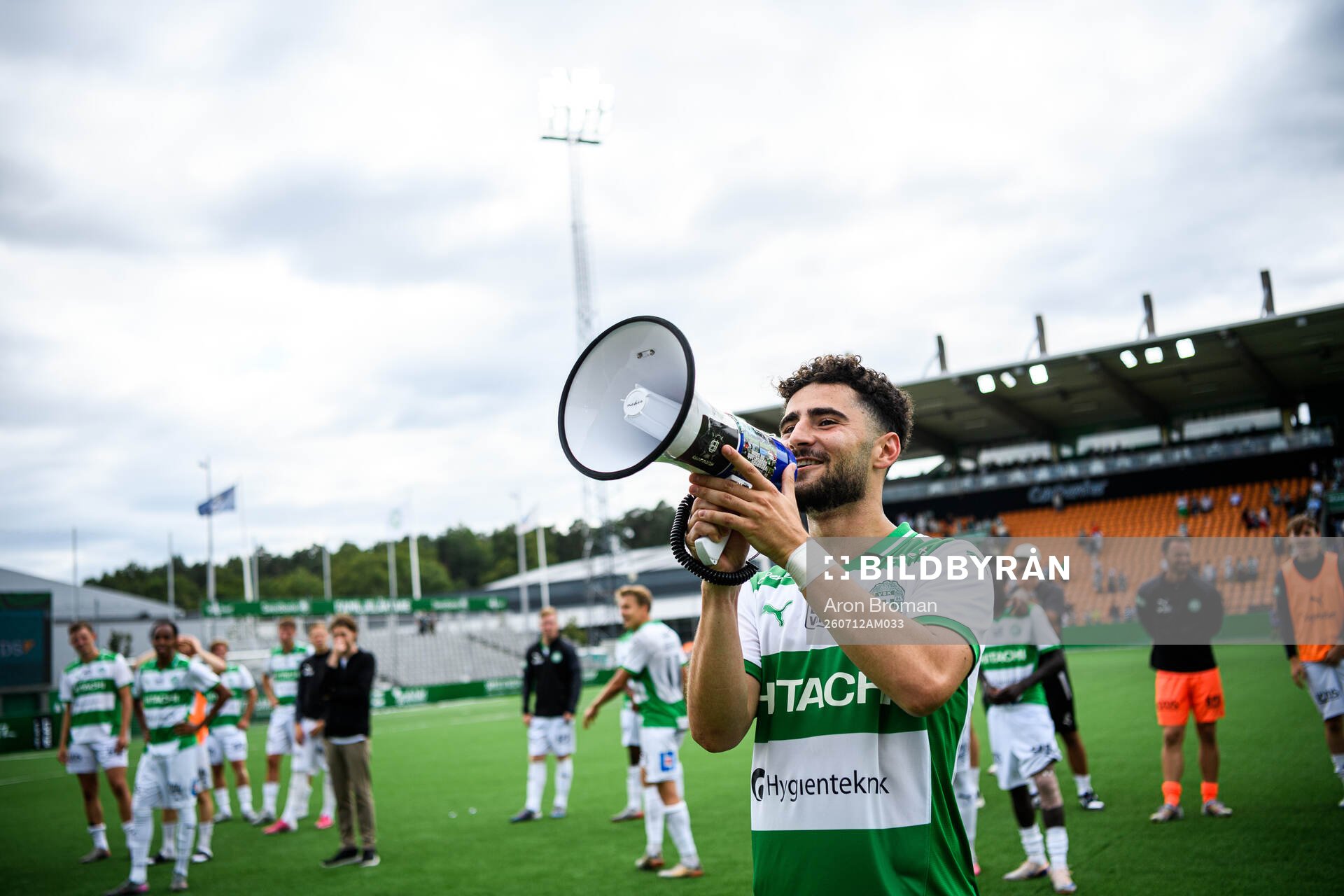Västerås Ismet Lushaku jublar