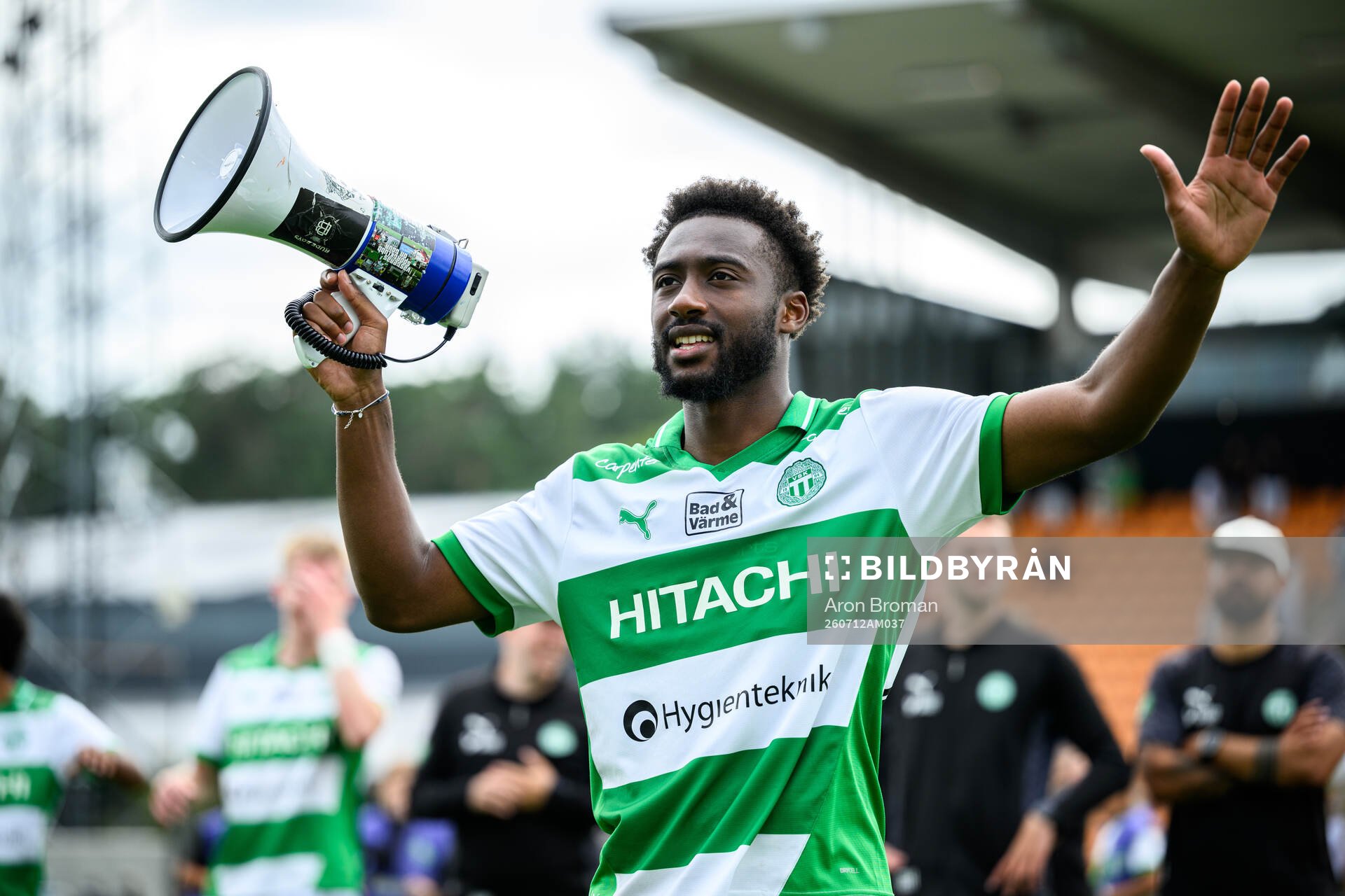 Västerås Haladj-Madiou Keita jublar