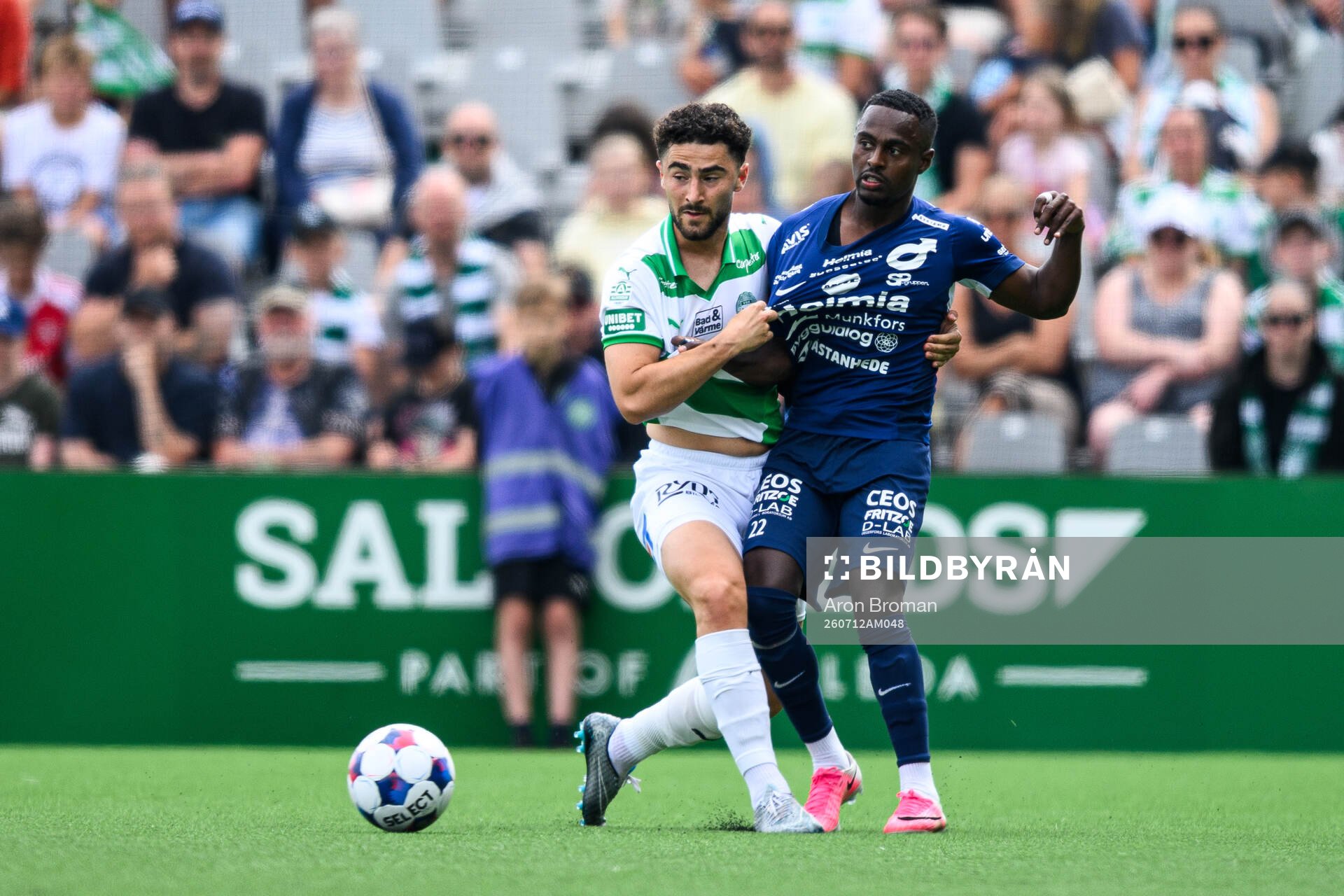 Degerfors Nahom Netabay och Västerås Ismet Lushaku
