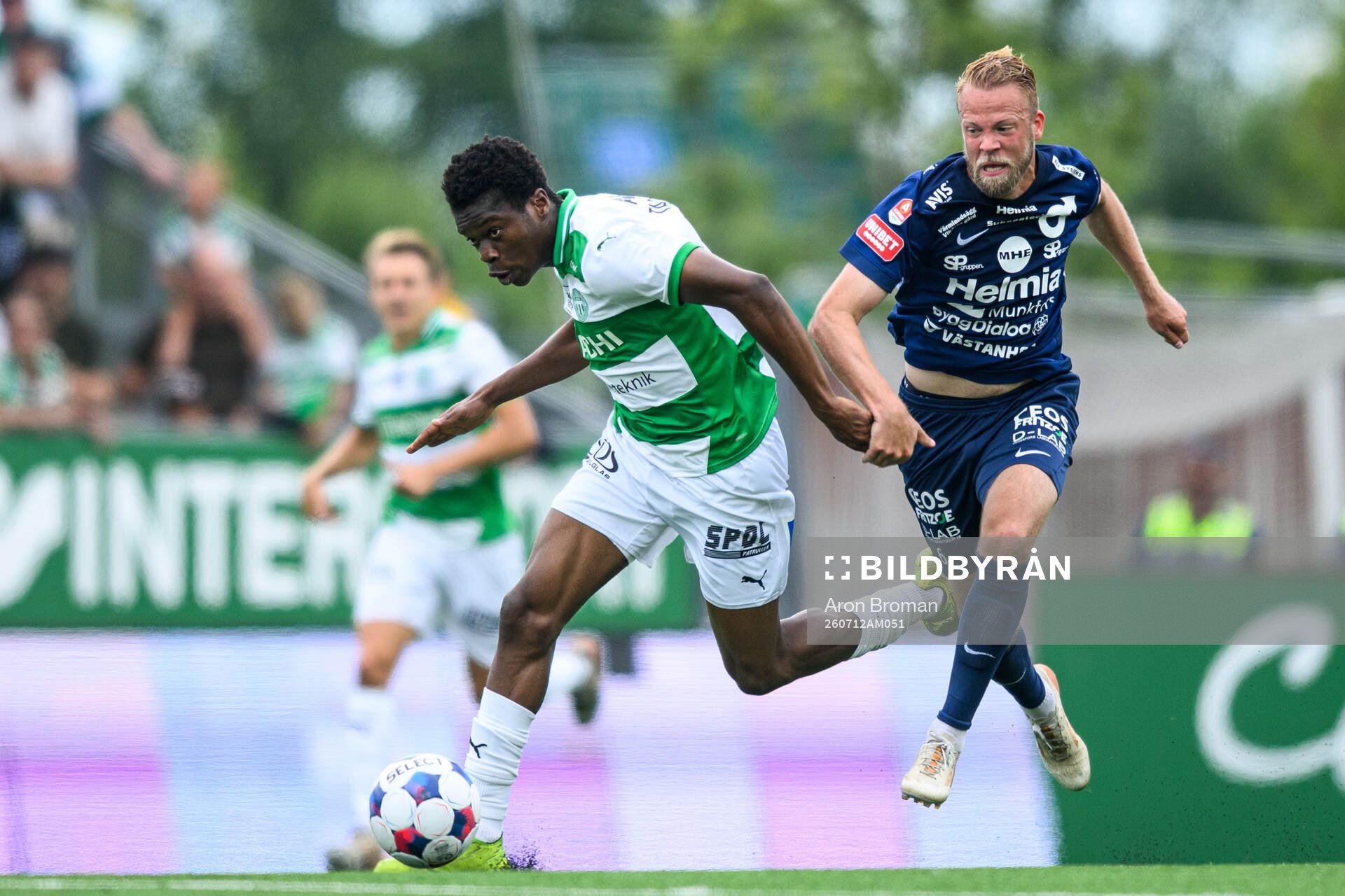 Västerås Sountonoma Axel Taonsa och Degerfors Daniel