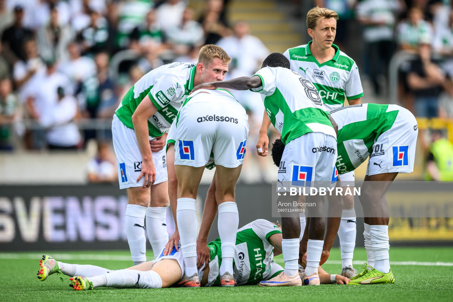 Västerås Marcus Baggesen har ont