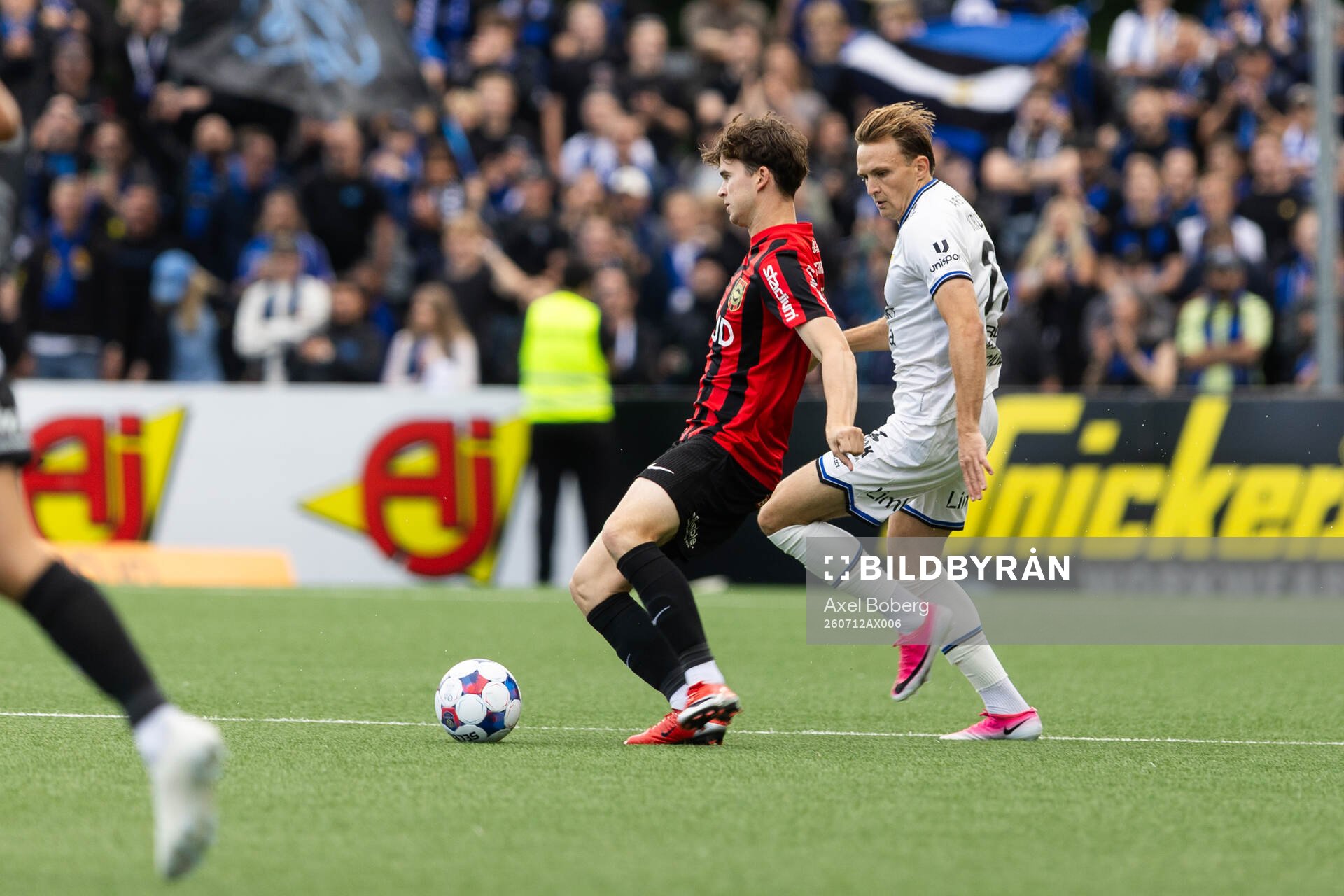 Brommapojkarnas Mads Kristian Hansen och Sirius Oscar