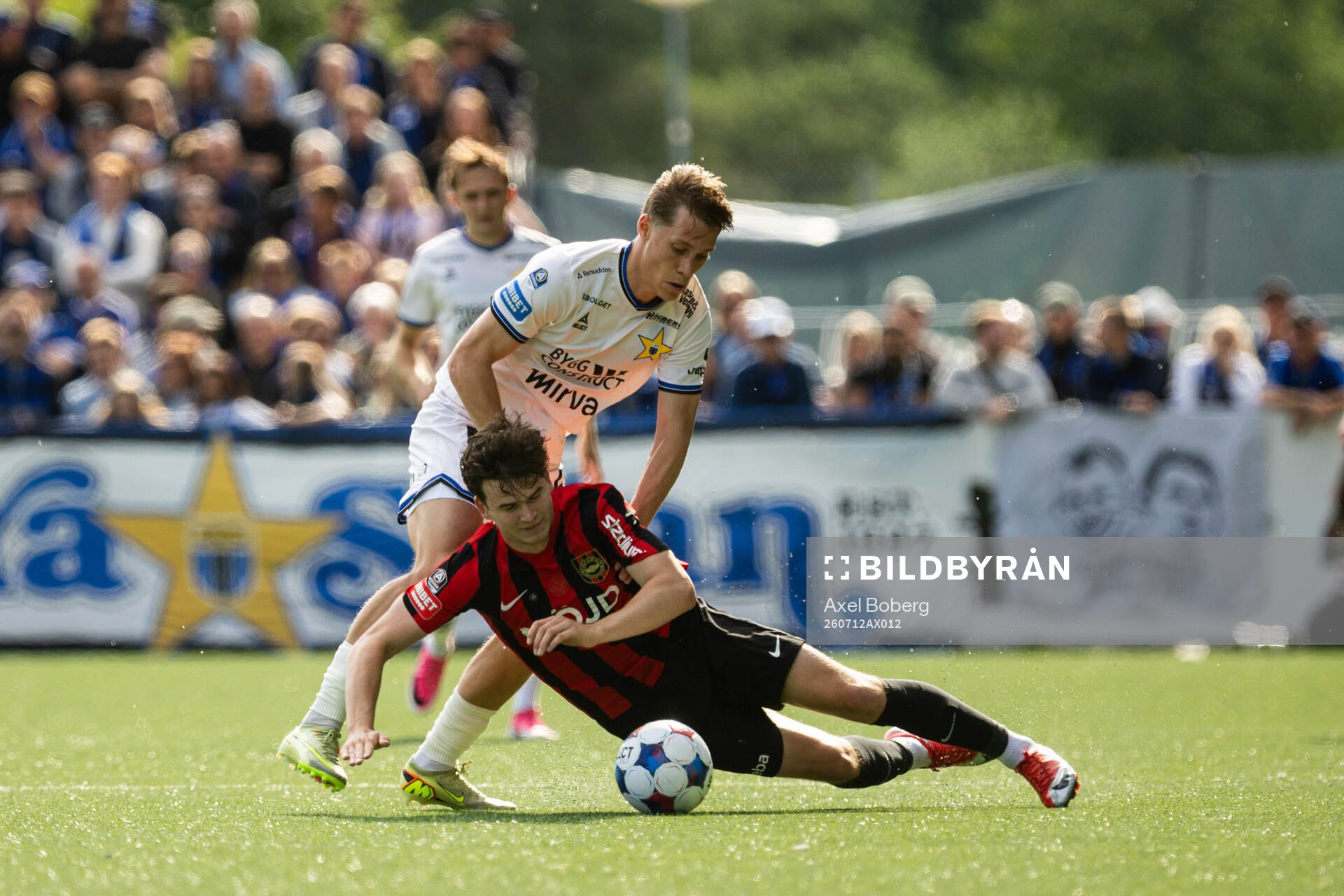 Sirius Oscar Krusnell och Brommapojkarnas Mads Kristian