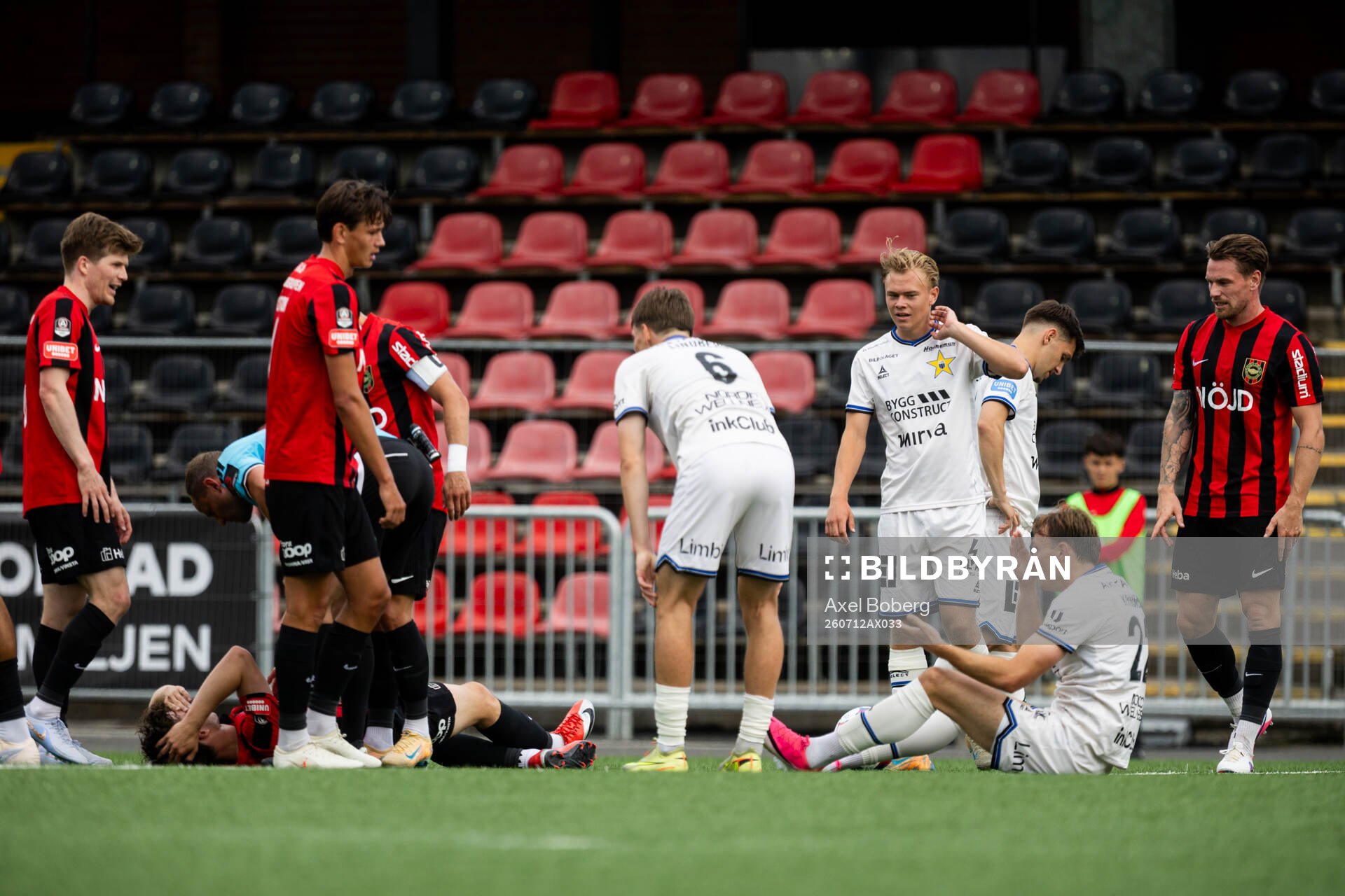 Brommapojkarnas Mads Kristian Hansen och Sirius Victor