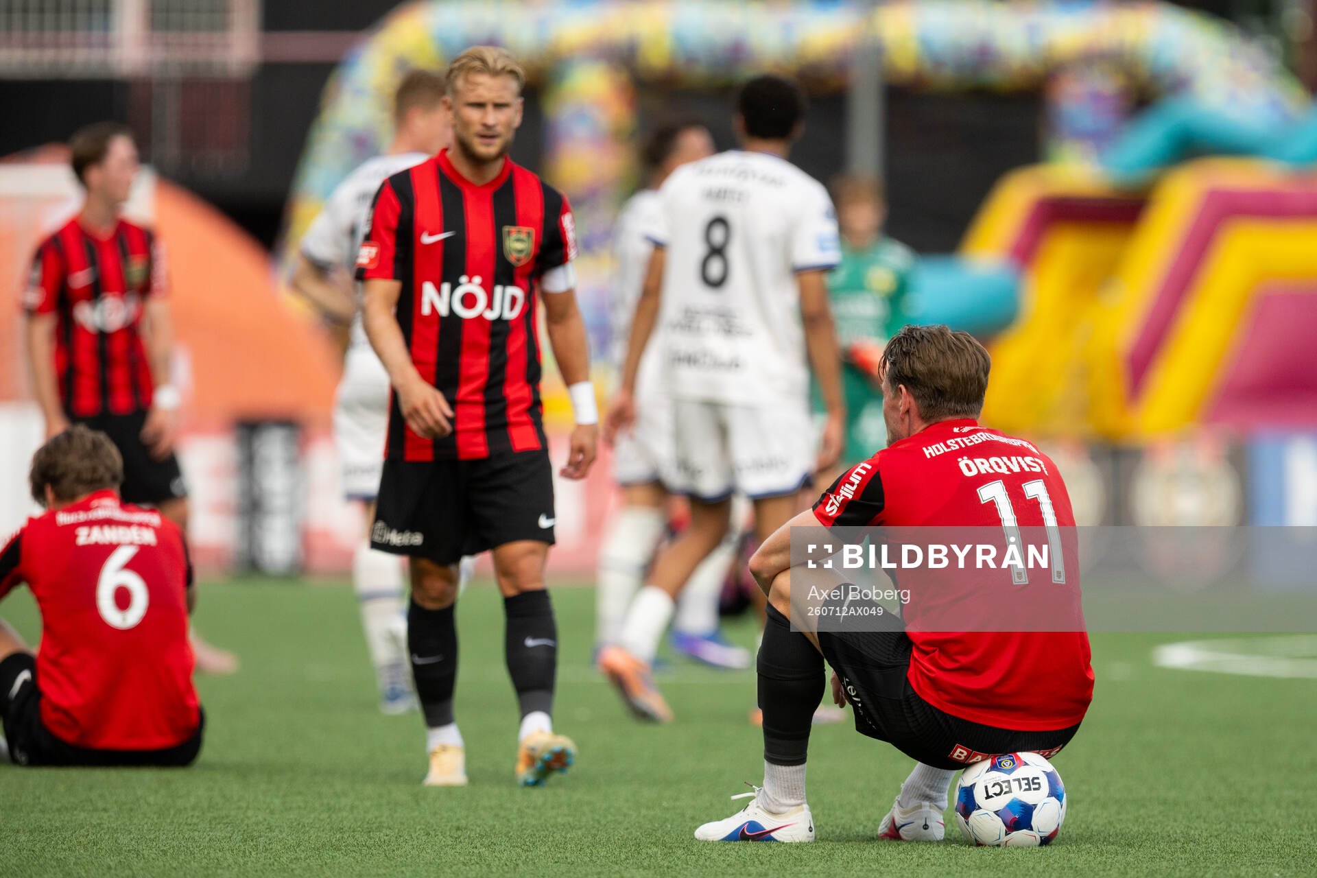 Brommapojkarnas Rasmus Örqvist deppar