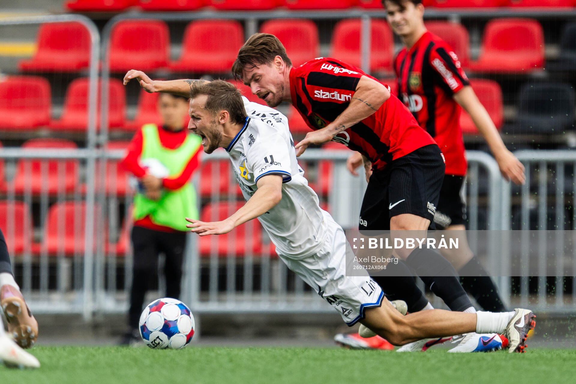 Sirius Melker Heier och Brommapojkarnas Rasmus Örqvist
