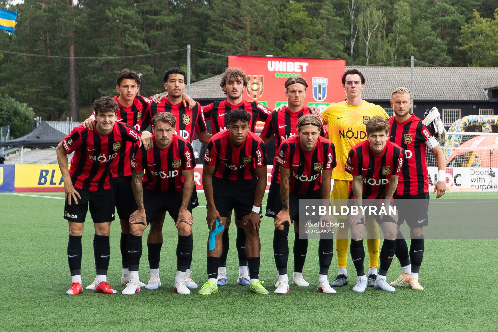Brommapojkarnas startelva