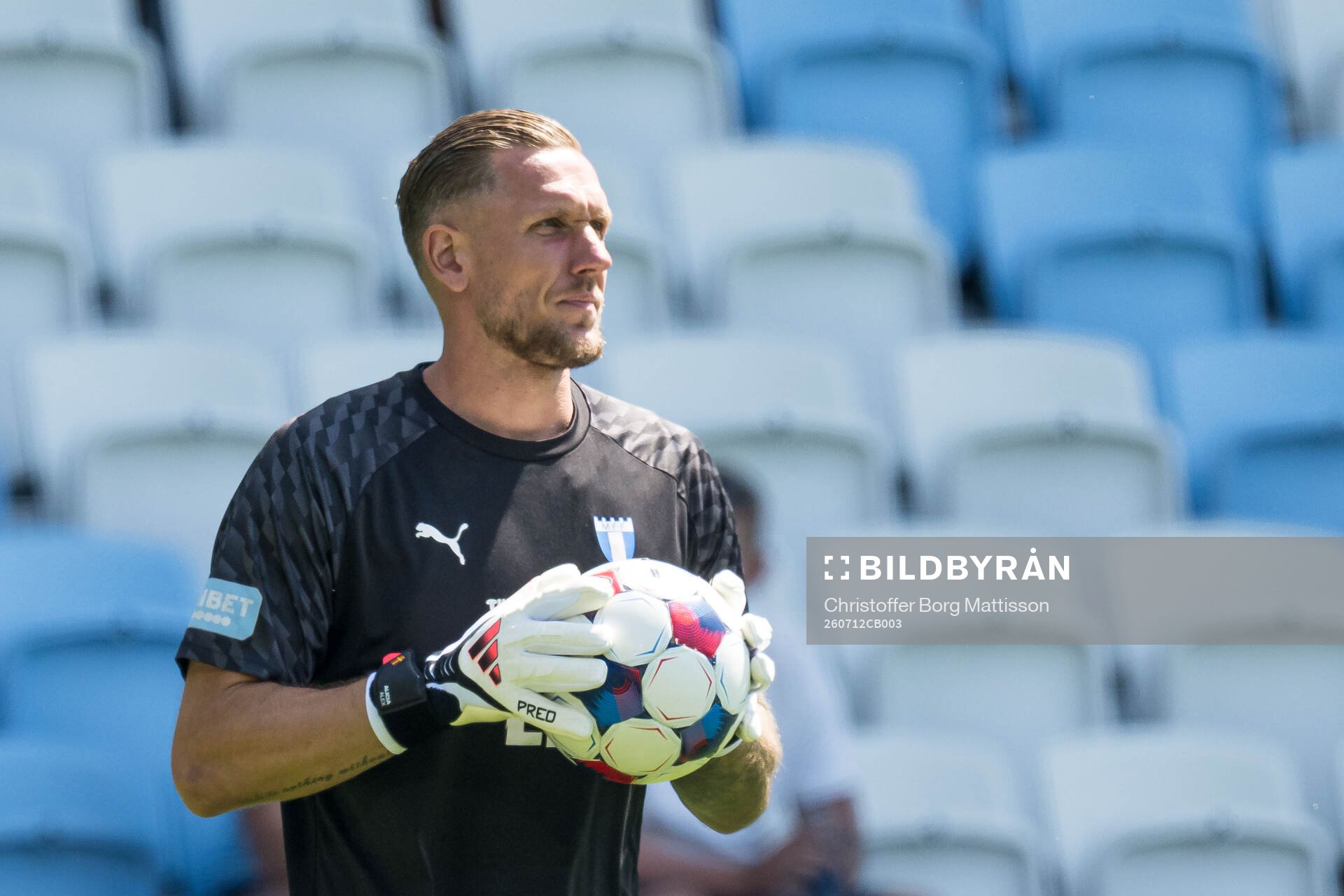 Malmö FFs målvakt Robin Olsen