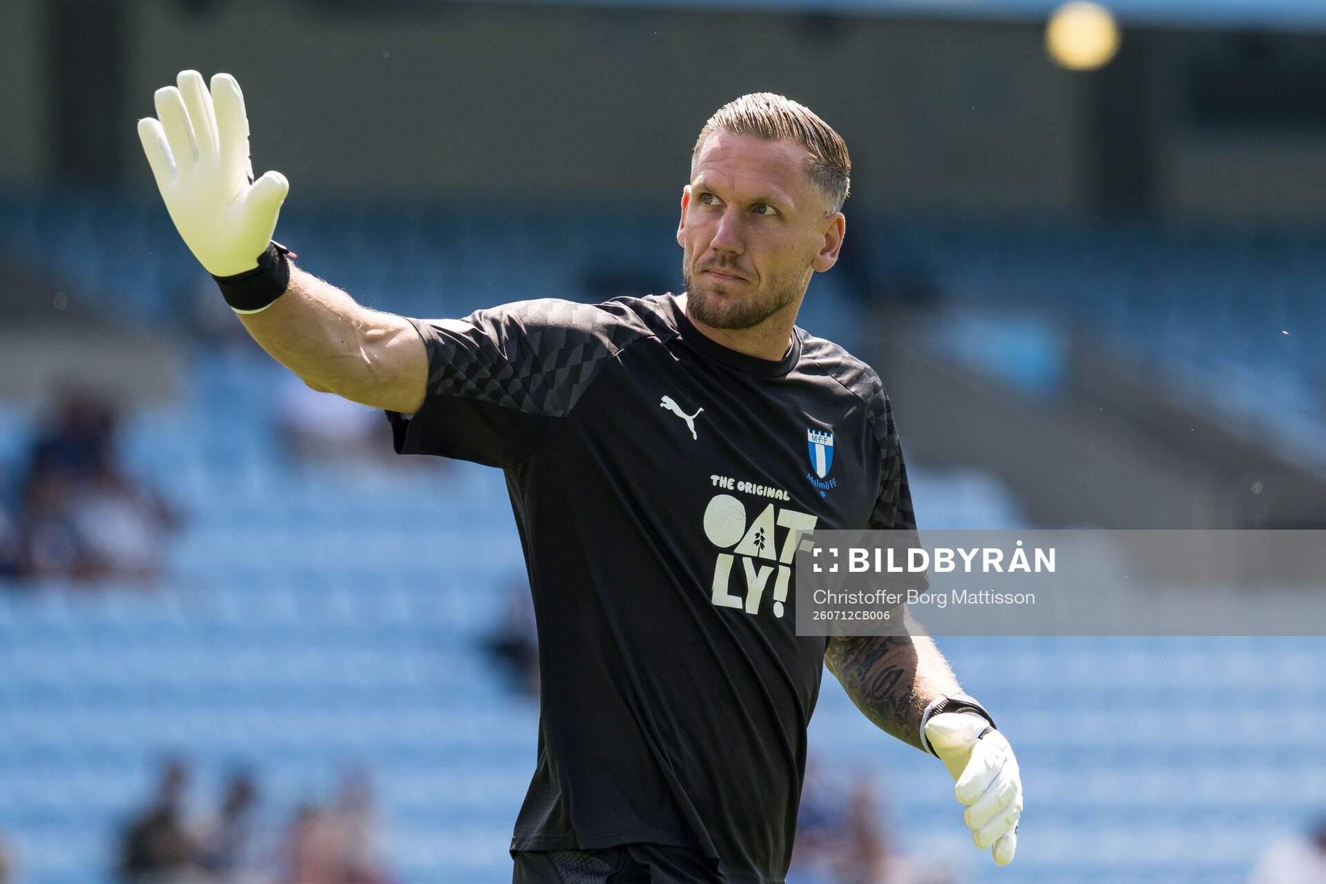 Malmö FFs målvakt Robin Olsen