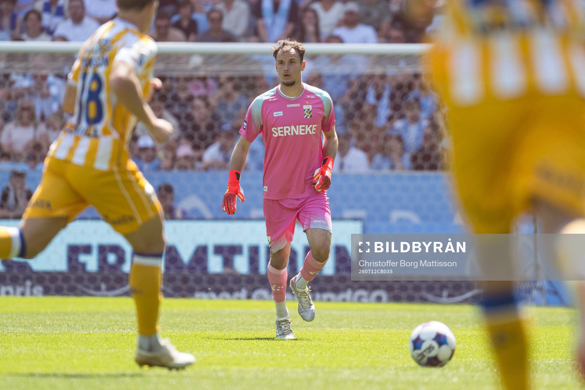 IFK Göteborgs målvakt Elis Bishesari
