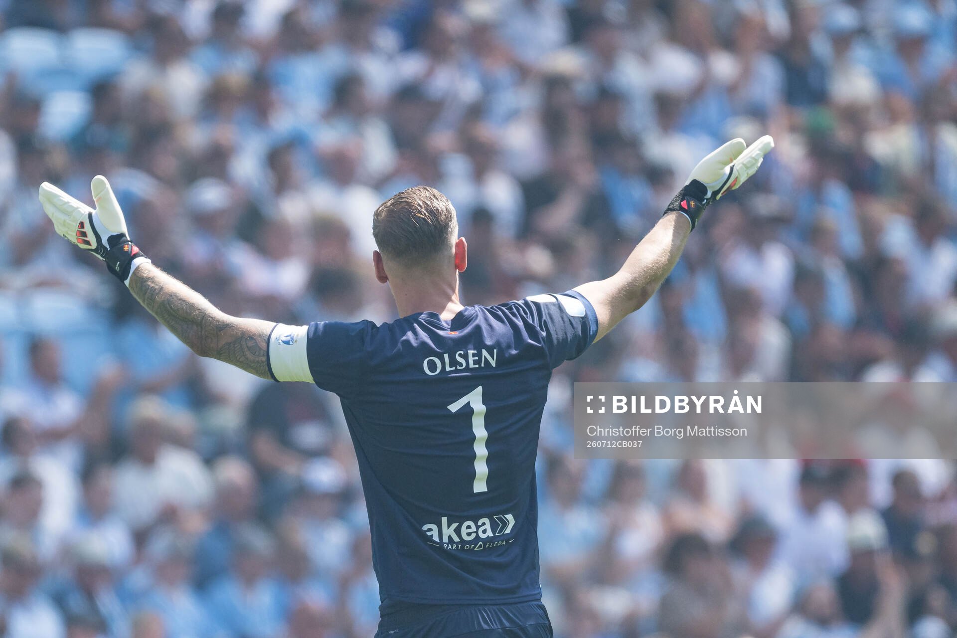Malmö FFs målvakt Robin Olsen