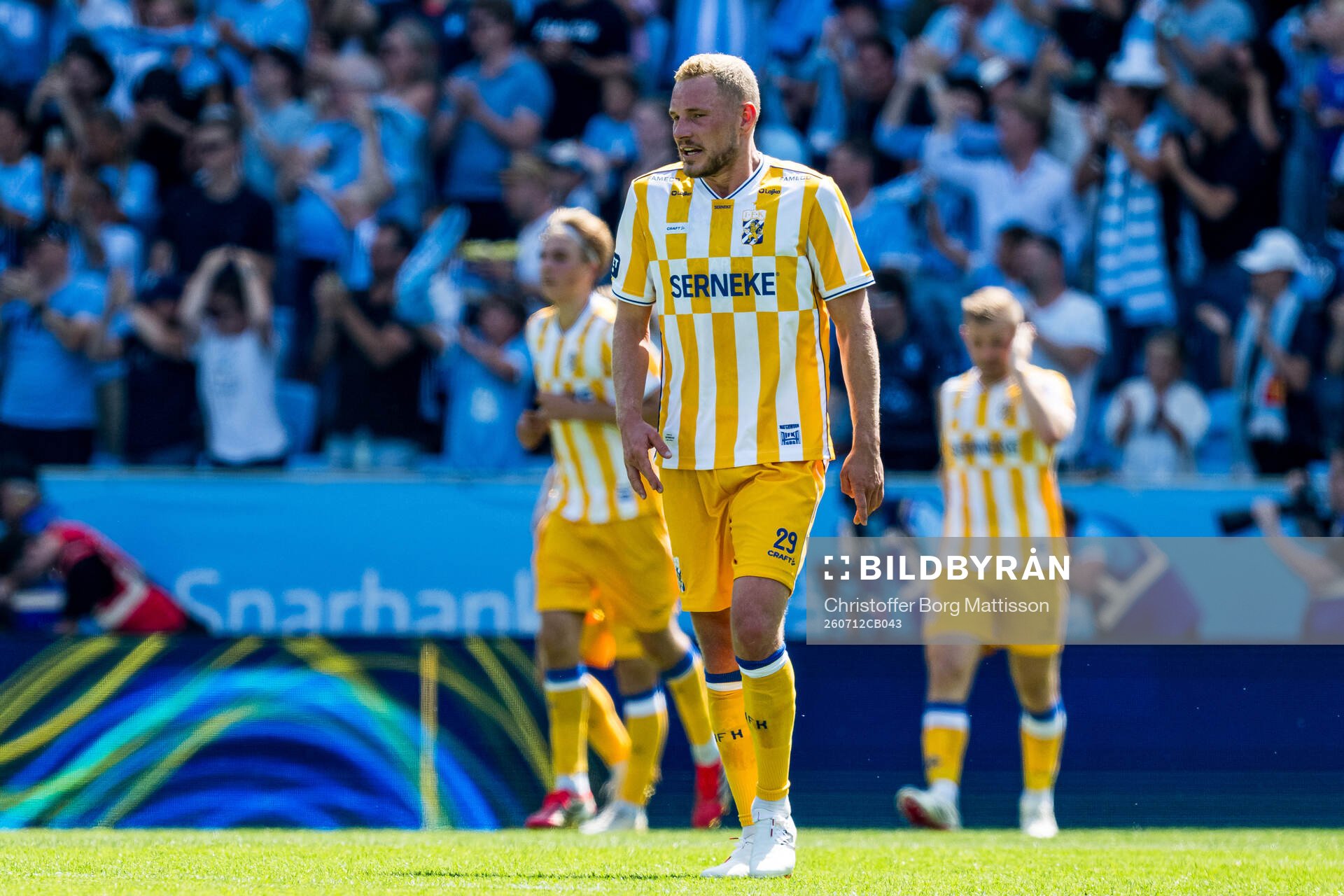 IFK Göteborgs Adam Bergmark Wiberg deppar