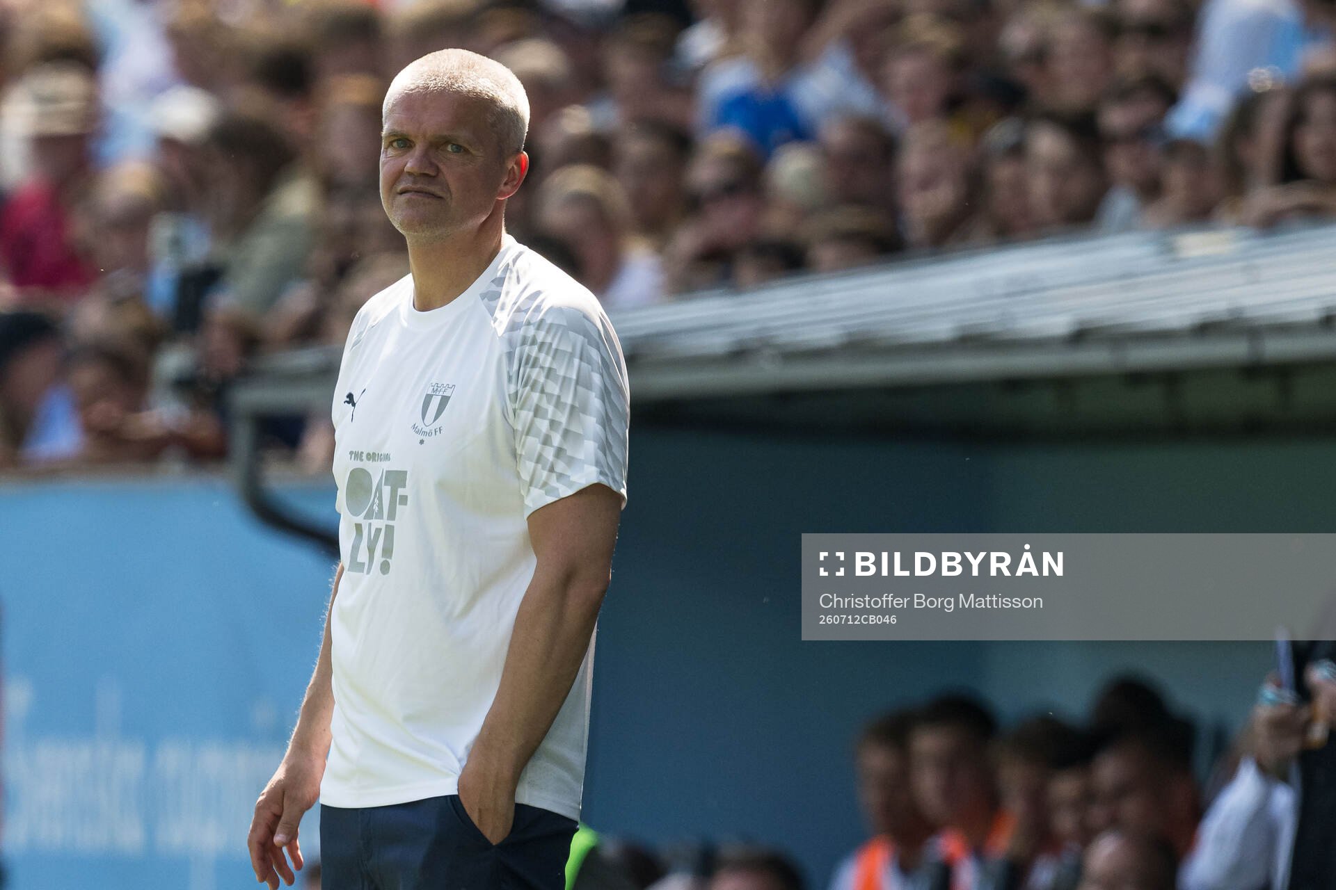 Malmö FFs huvudtränare Gaute Helstrup