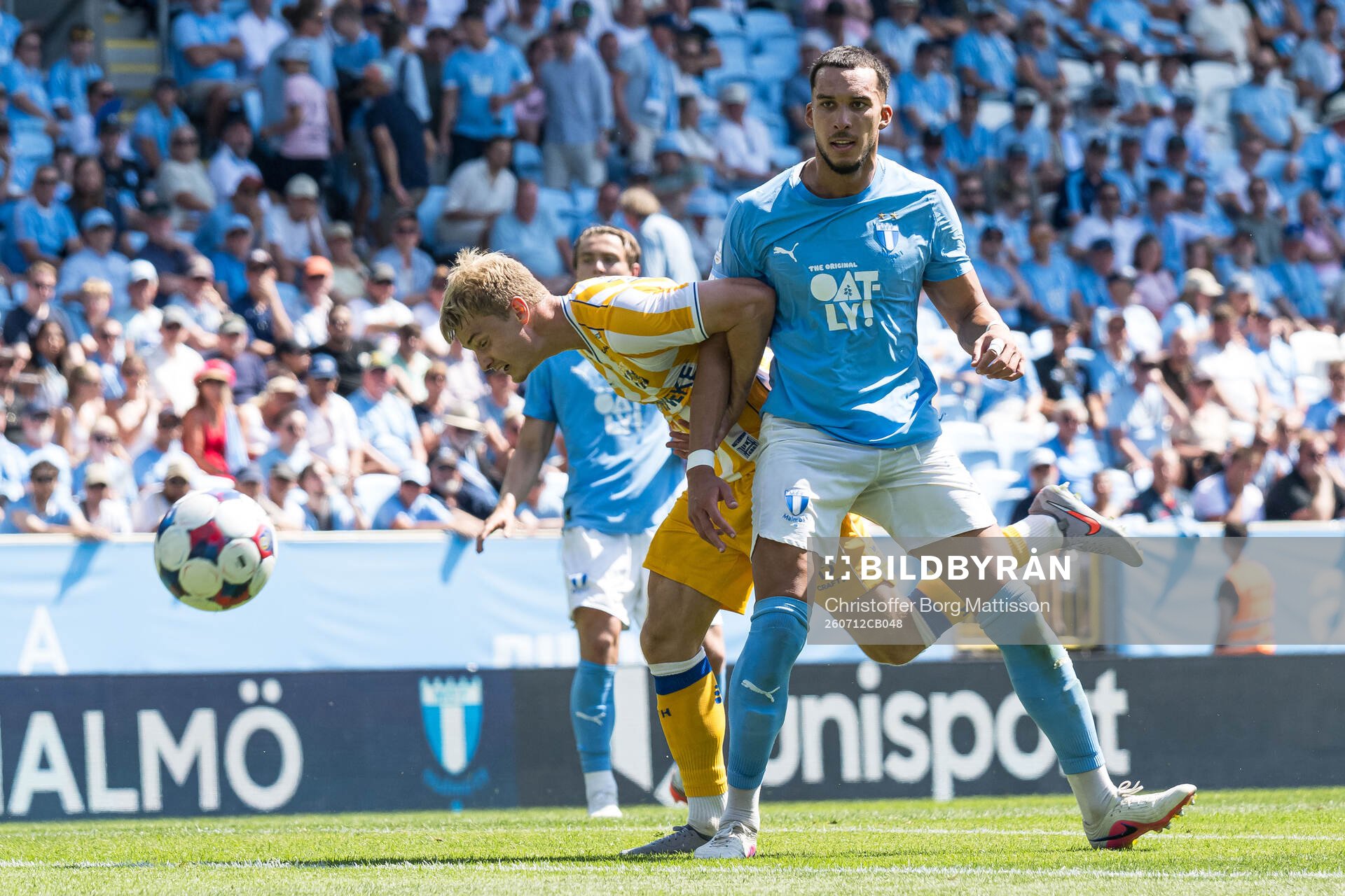 IFK Göteborgs David Kruse och Malmö FFs Andrej Djuric