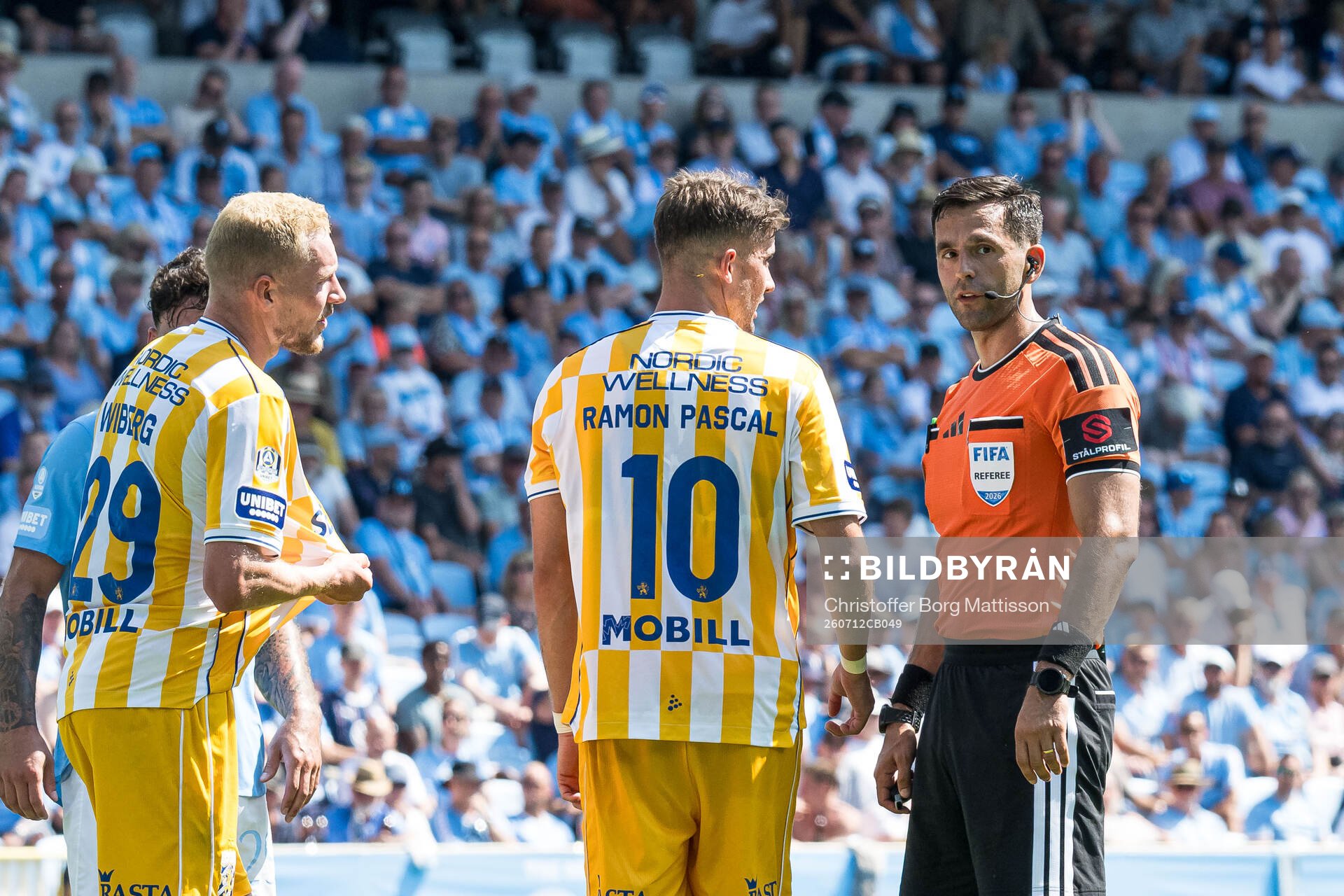 IFK Göteborgs Adam Bergmark Wiberg och Ramon Pascal