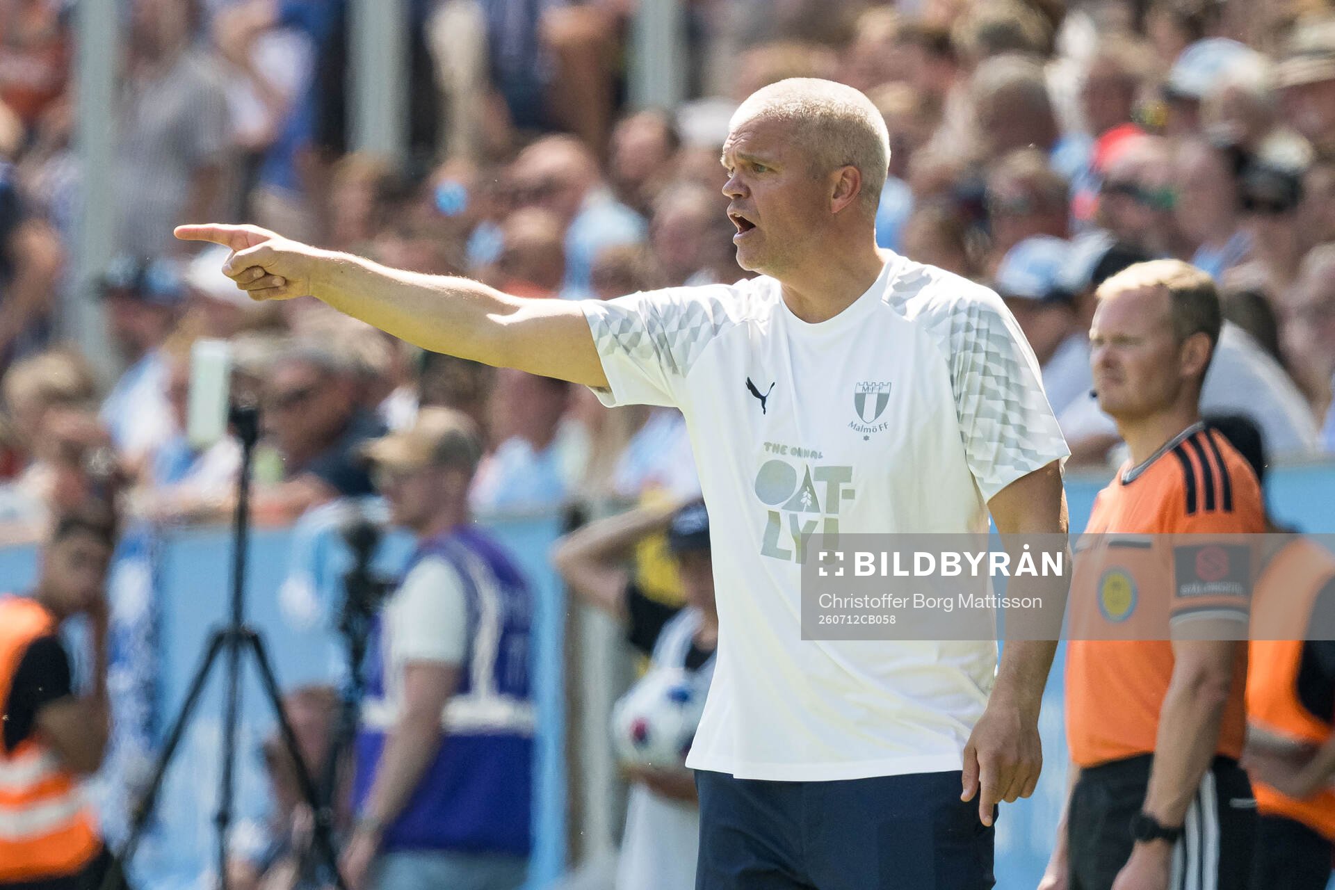 Malmö FFs huvudtränare Gaute Helstrup
