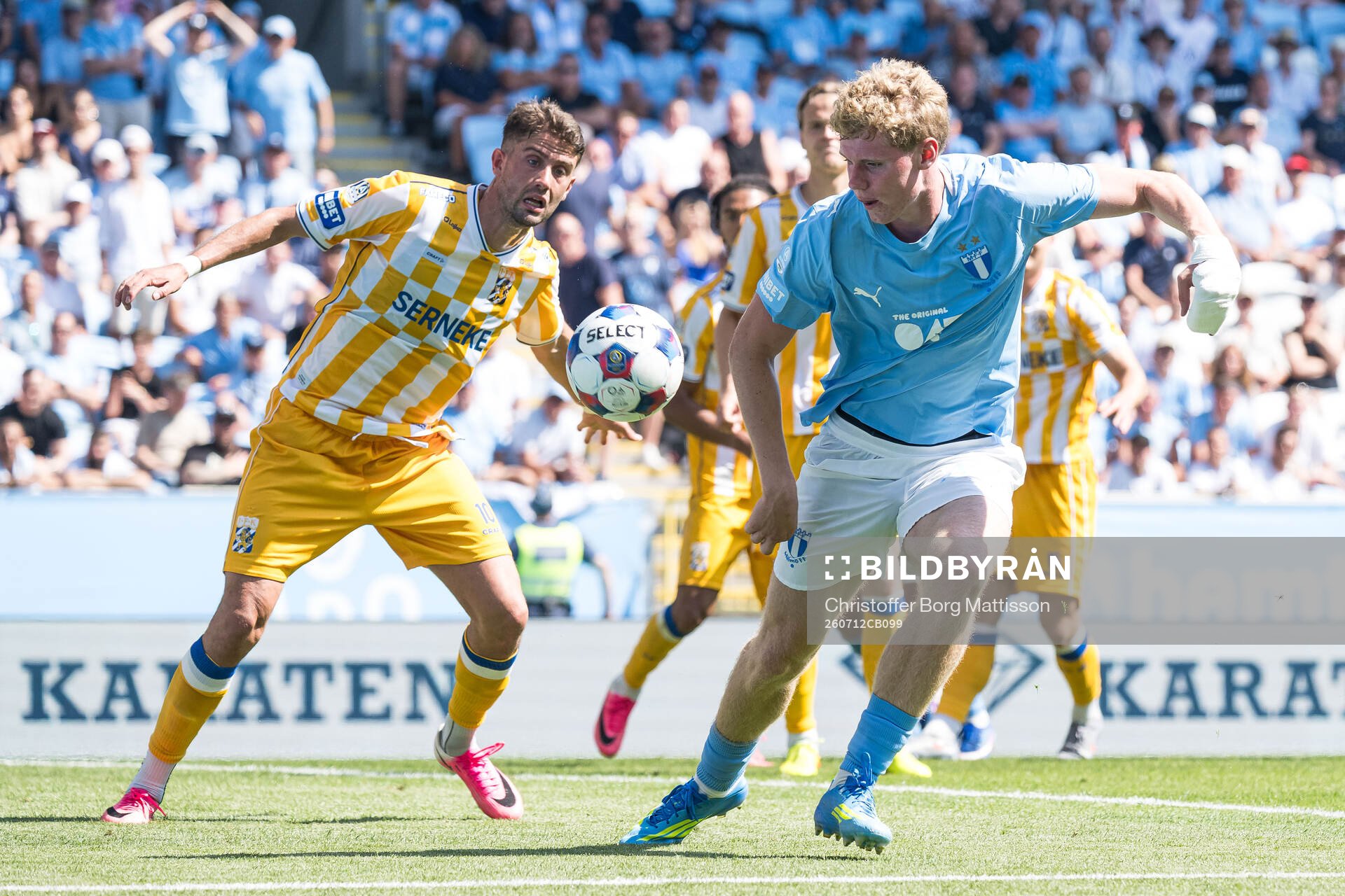 Malmö FFs Malte Frejd Pålsson