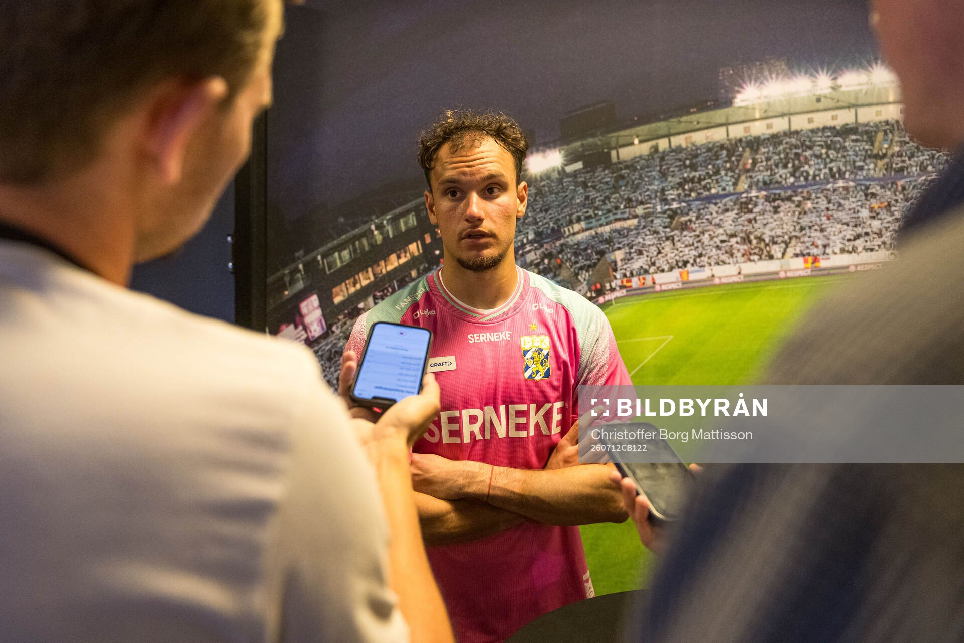 IFK Göteborgs målvakt Elis Bishesari