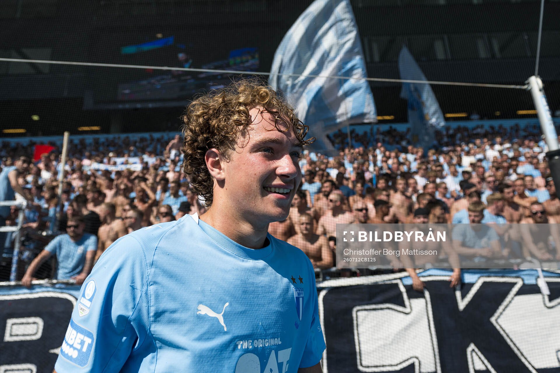 Malmö FFs Anton Höög jublar