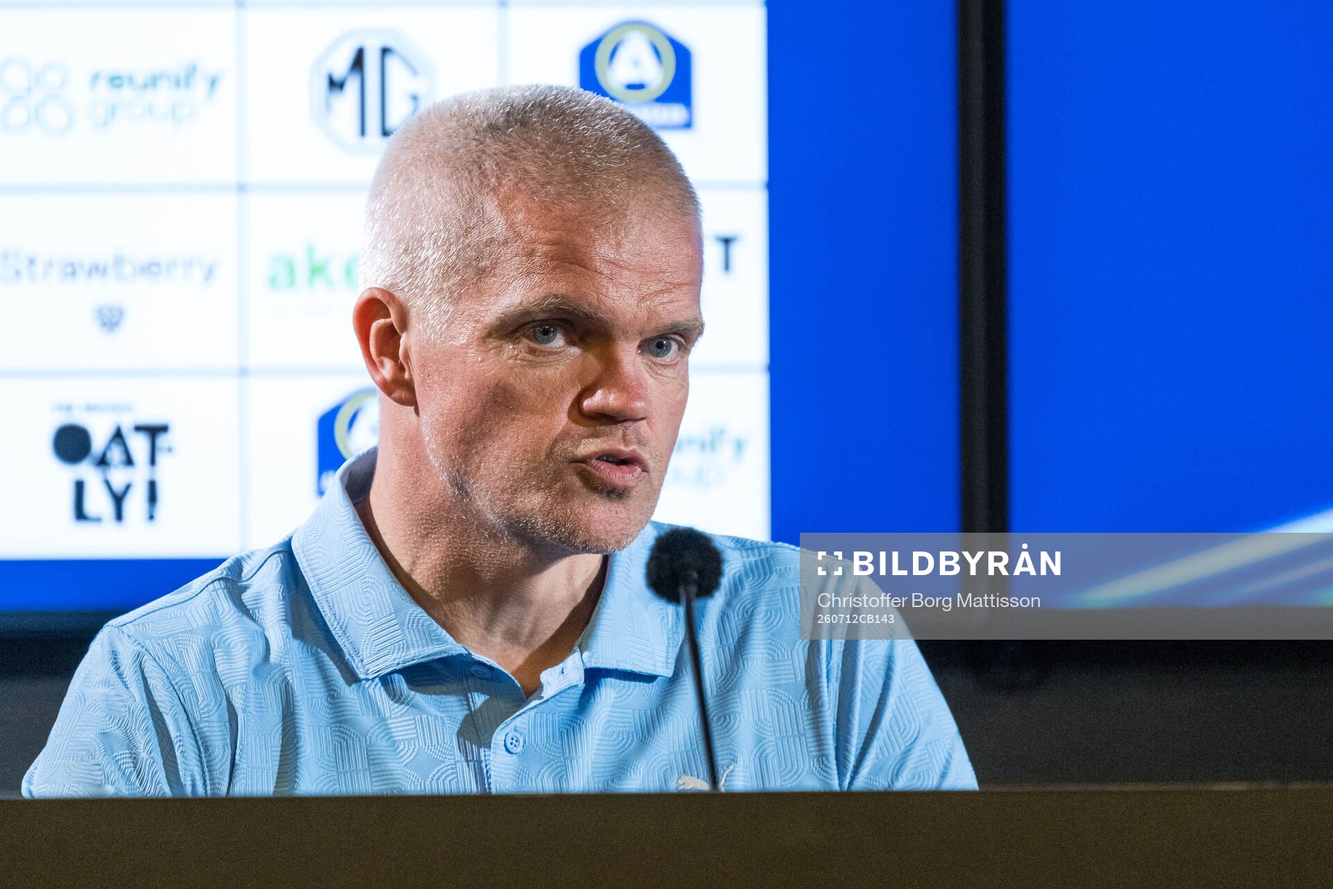 Malmö FFs huvudtränare Gaute Helstrup