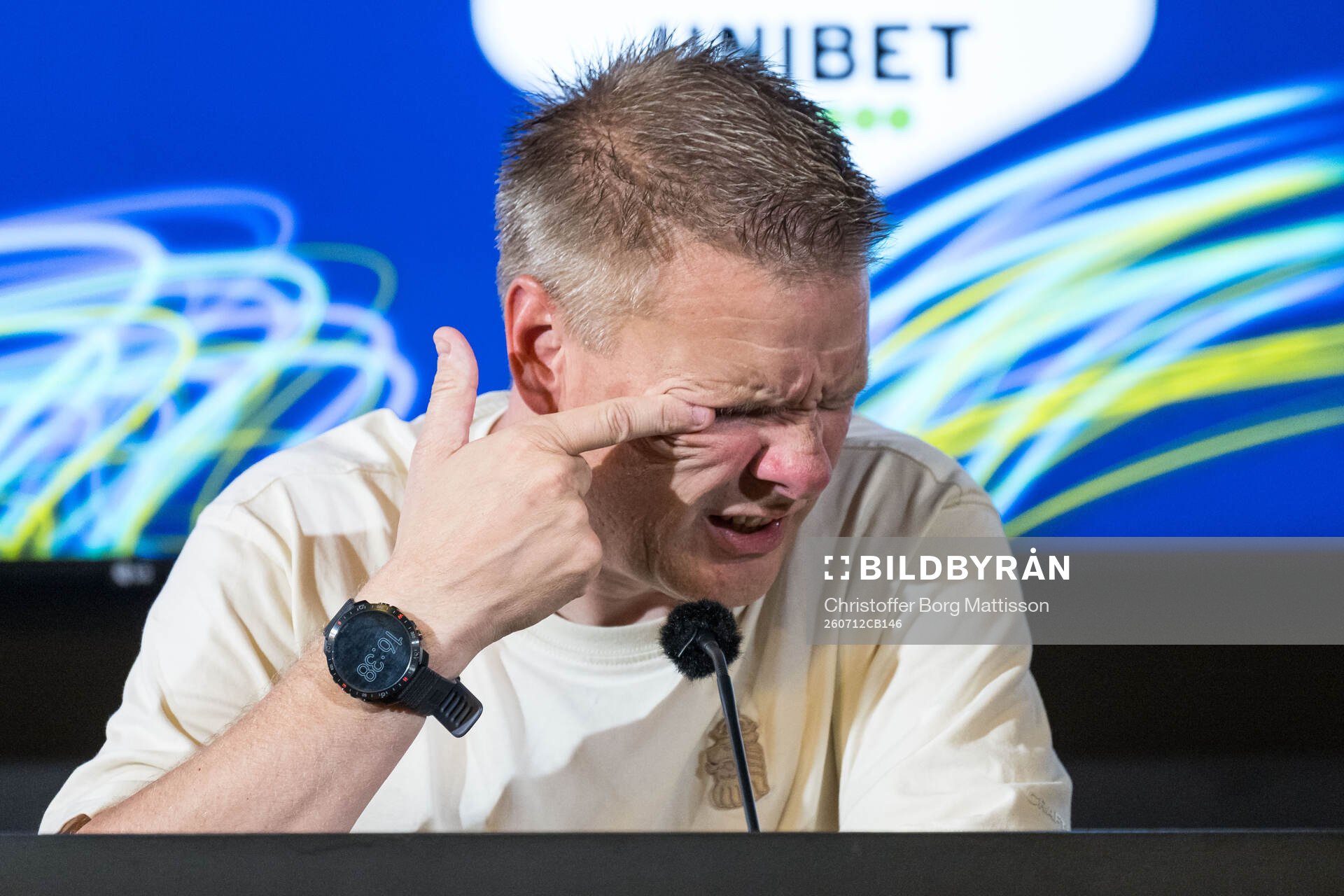 IFK Göteborgs tränare Stefan Billborn deppar