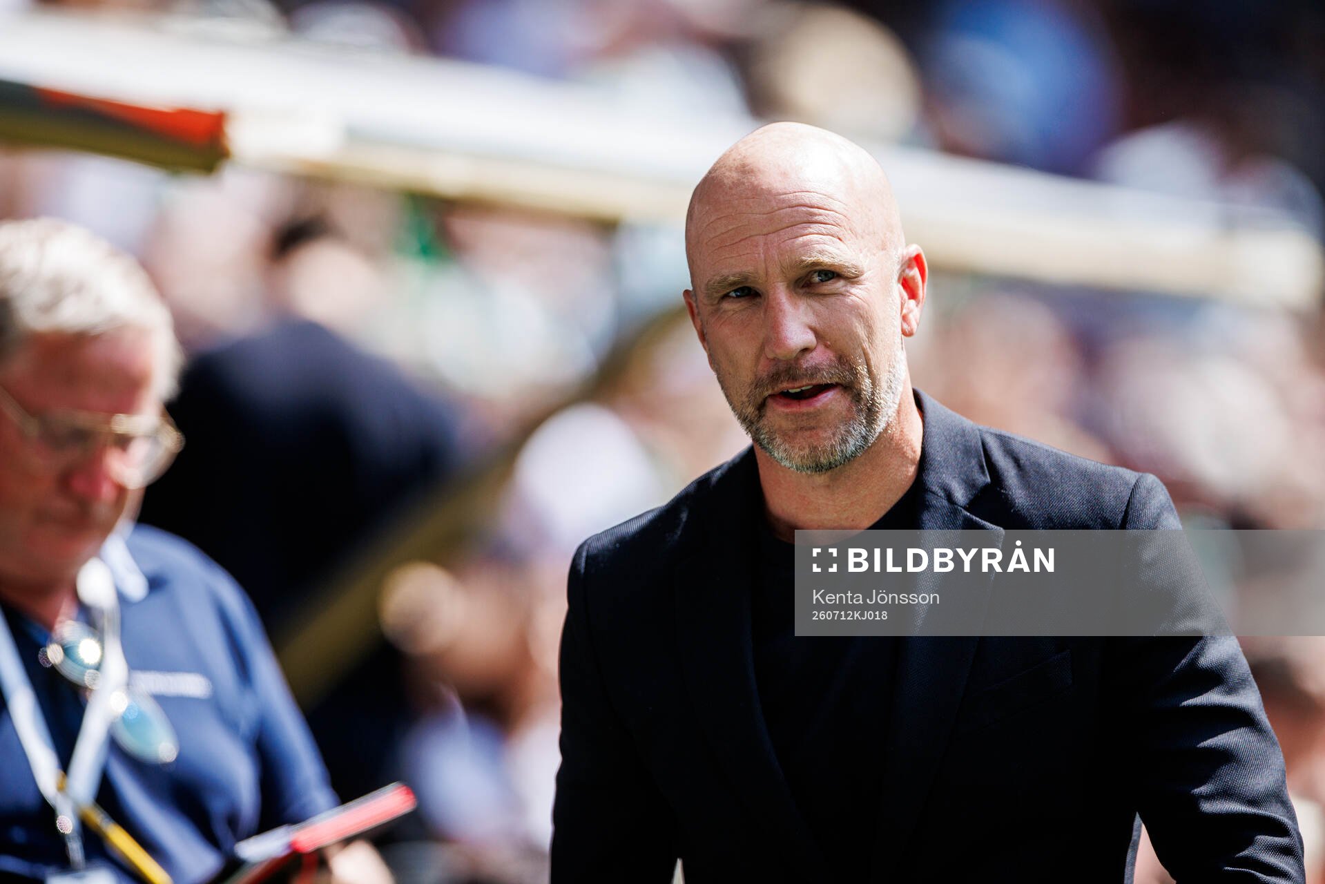 Hammarbys tränare Henrik Rydström