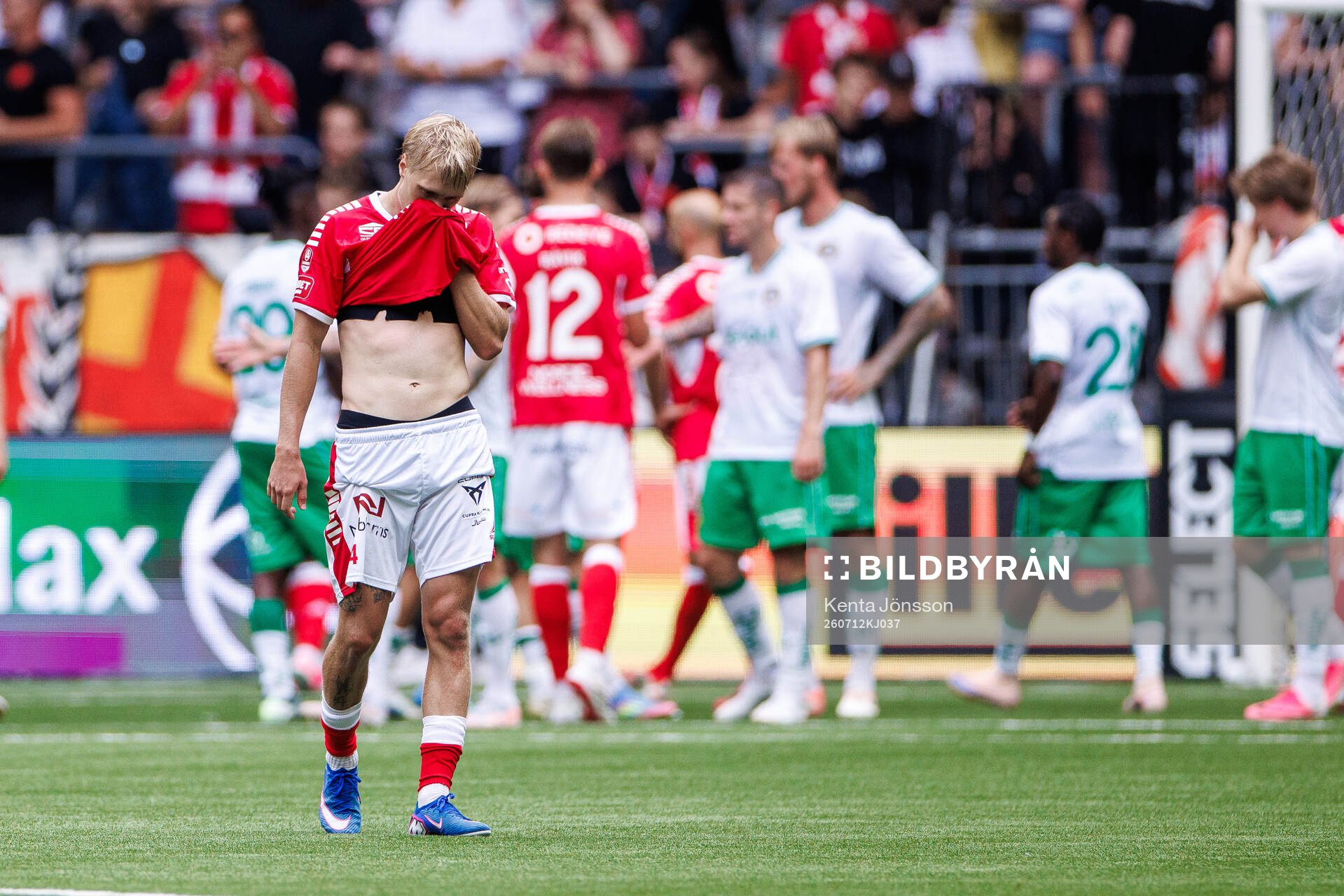 Kalmars Rony Jansson deppar