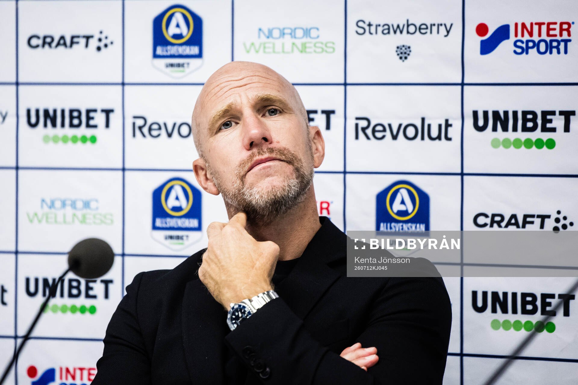 Hammarbys tränare Henrik Rydström