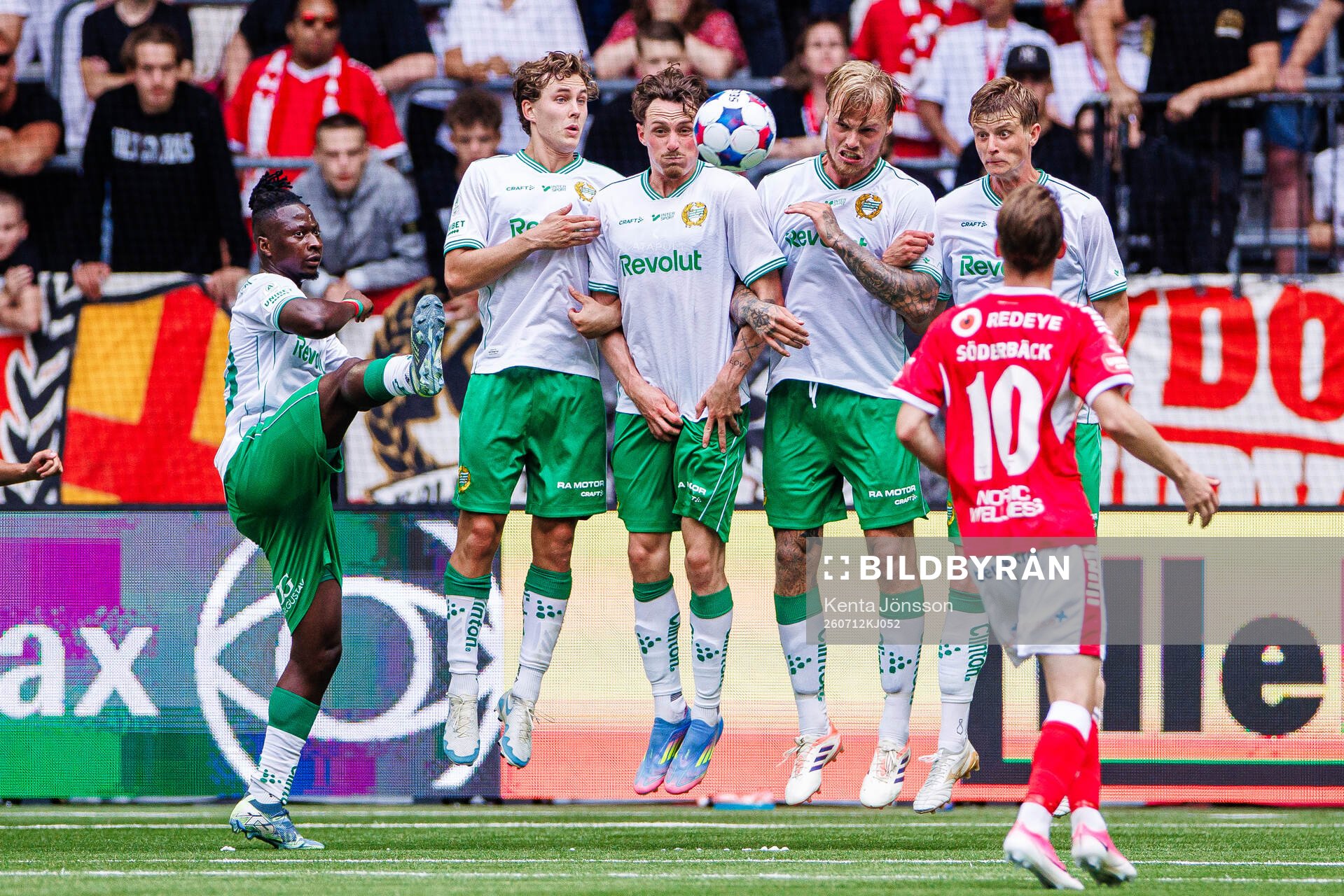 Hammarbys Moise Elohim Victoire Kabore, Hampus Skoglund,