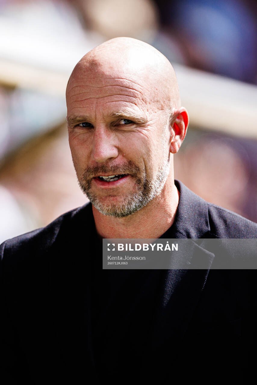 Hammarbys tränare Henrik Rydström