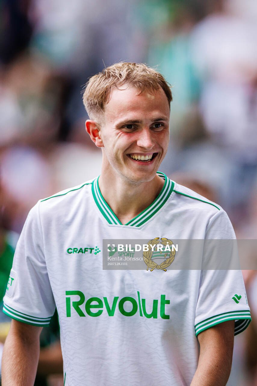 Hammarbys Victor Lind jublar