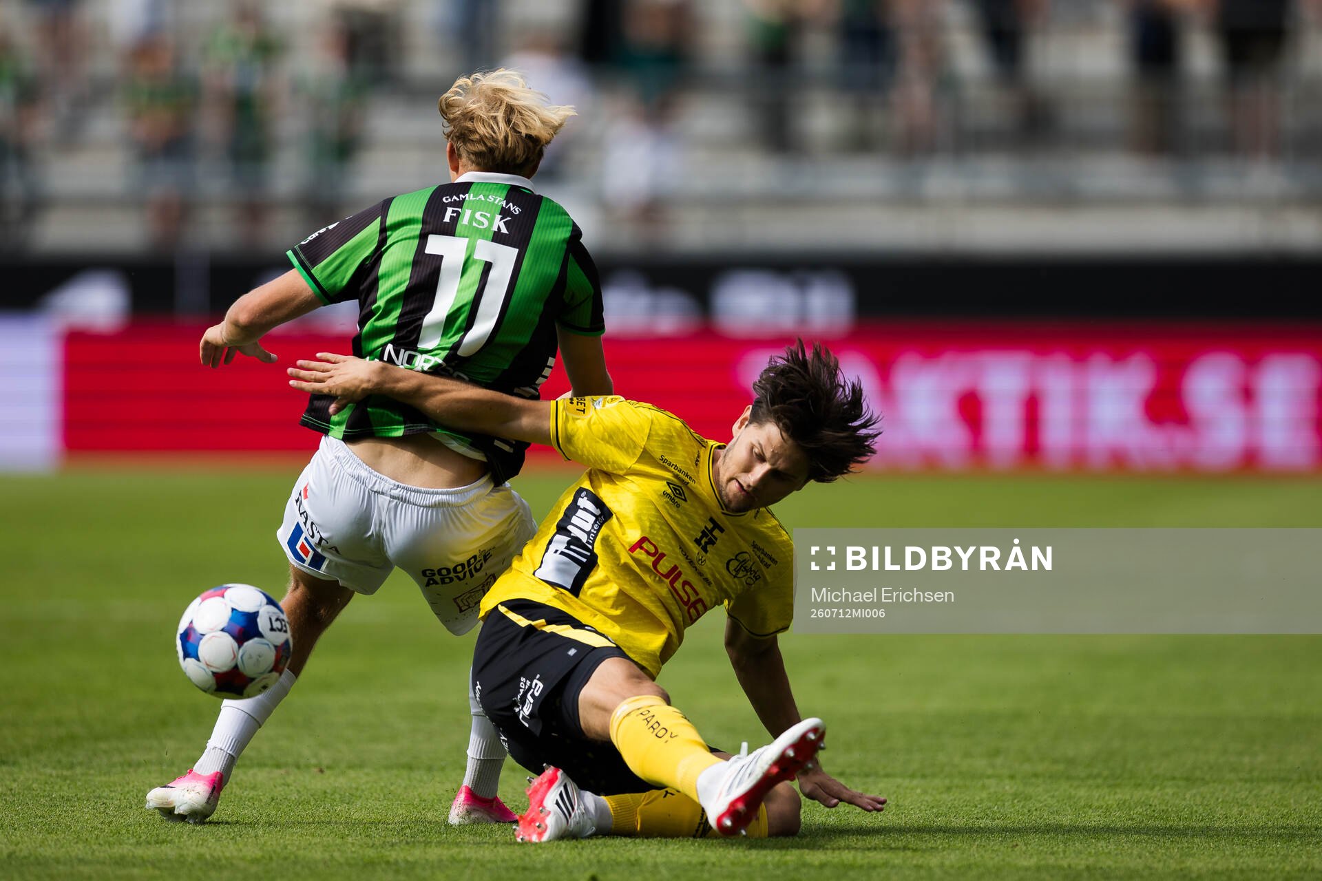 GAIS Rasmus Niklasson Petrovic och Elfsborgs Rasmus
