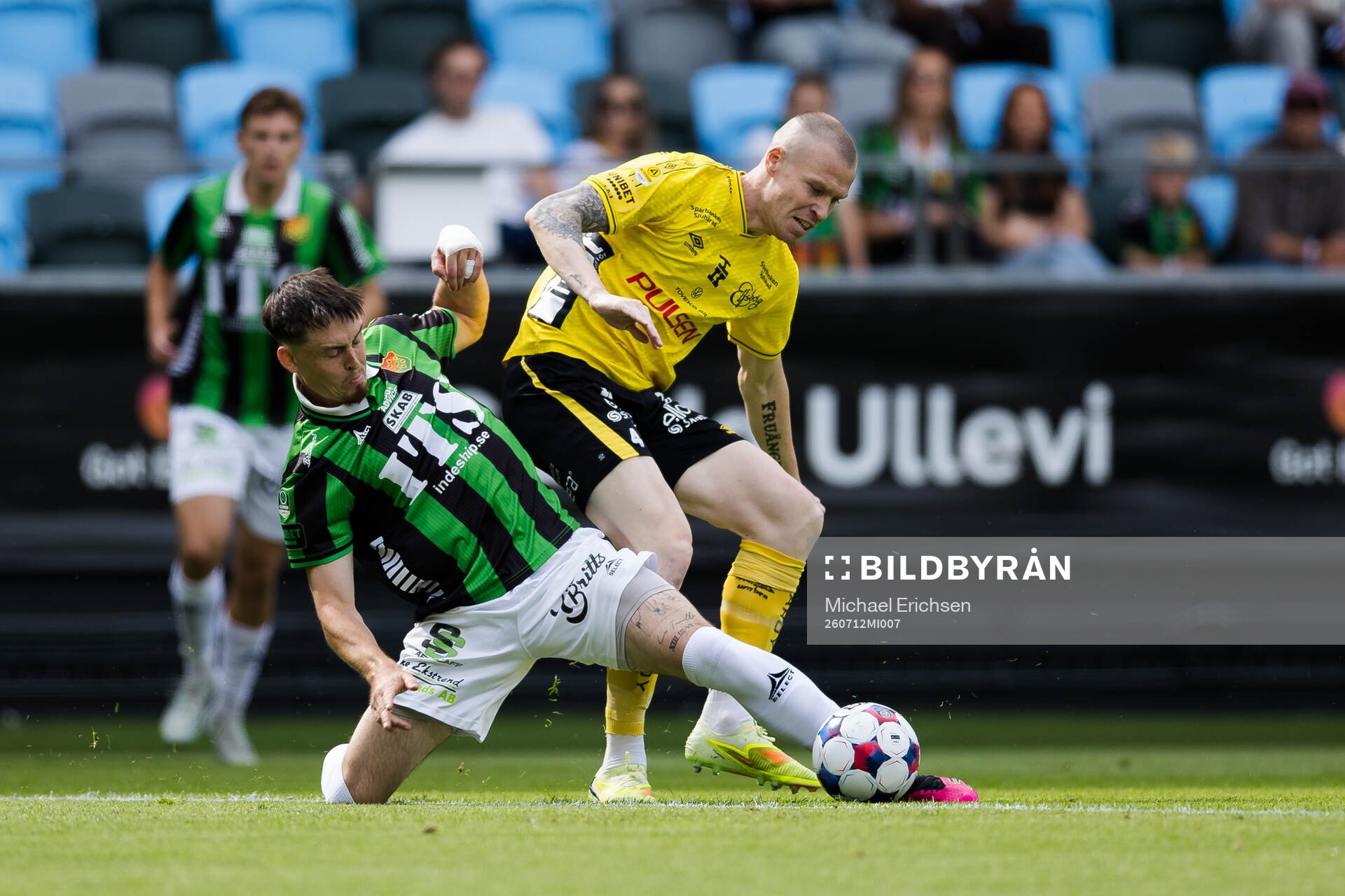 GAIS Samuel Salter och Elfsborgs Thomas Isherwood