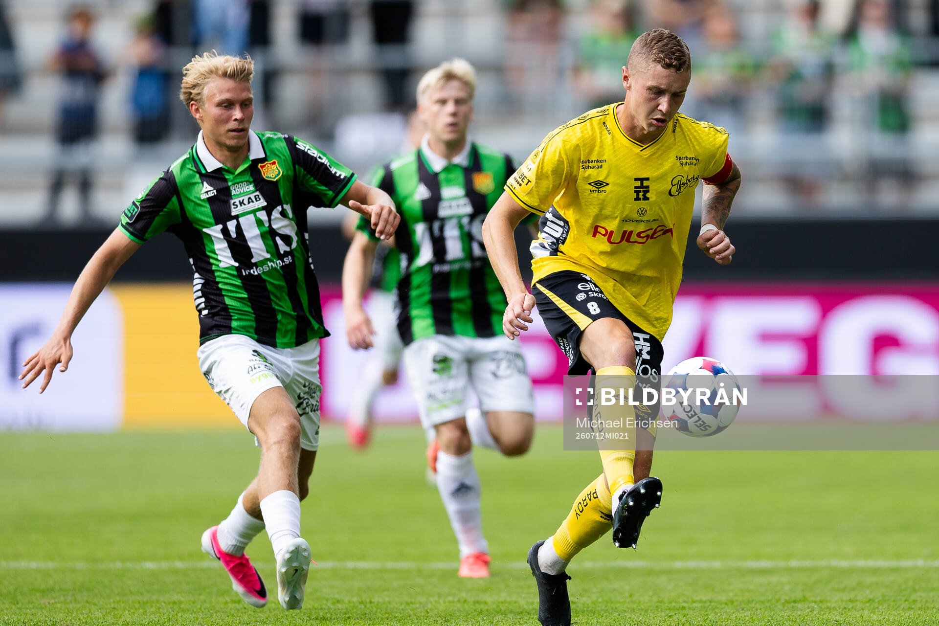 GAIS Rasmus Niklasson Petrovic och Elfsborgs Sebastian
