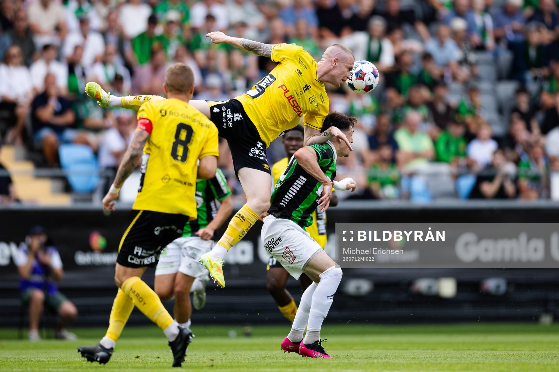 Elfsborgs Thomas Isherwood och GAIS Samuel Salter