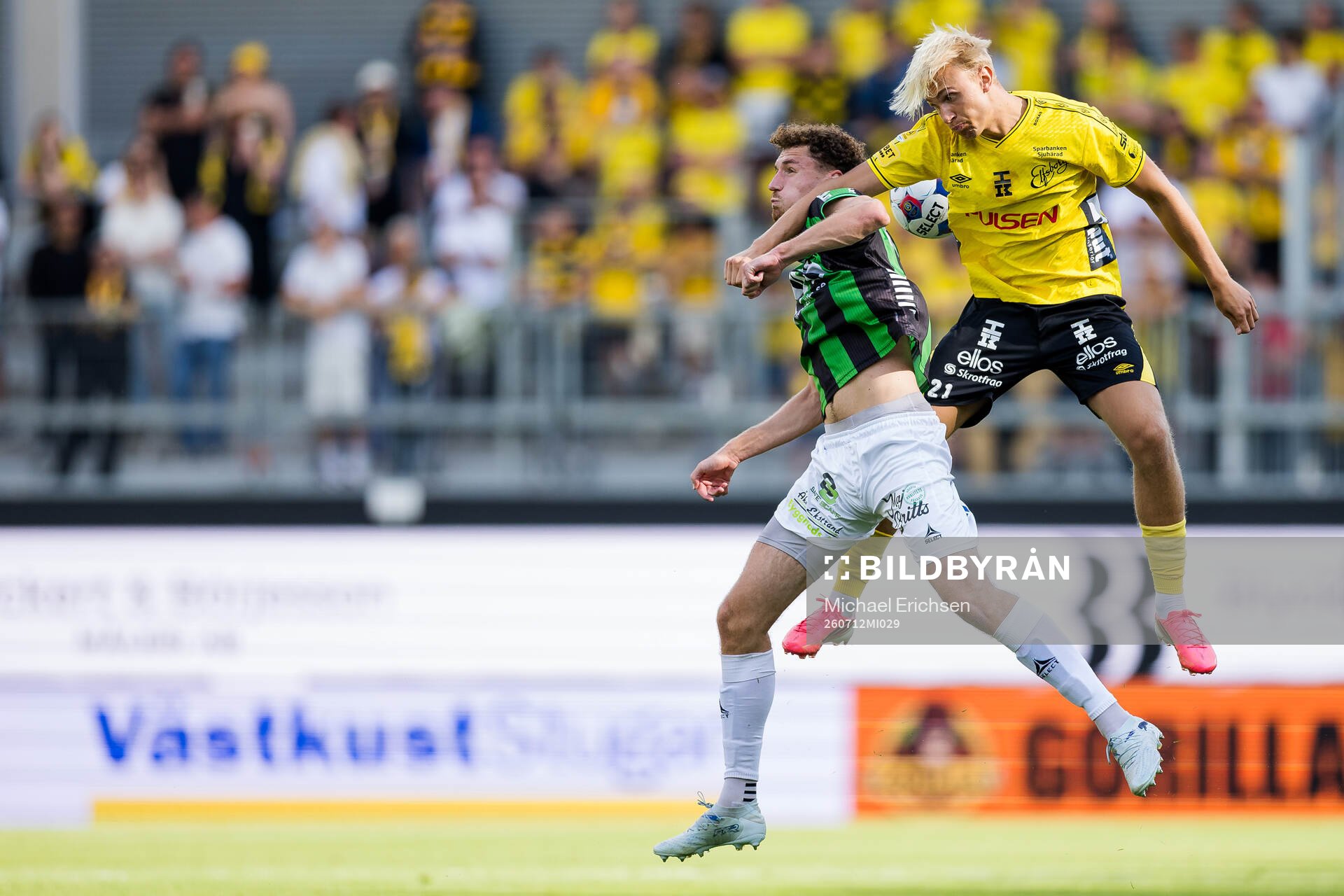 GAIS Anes Cardaklija och Elfsborgs Leo Östman