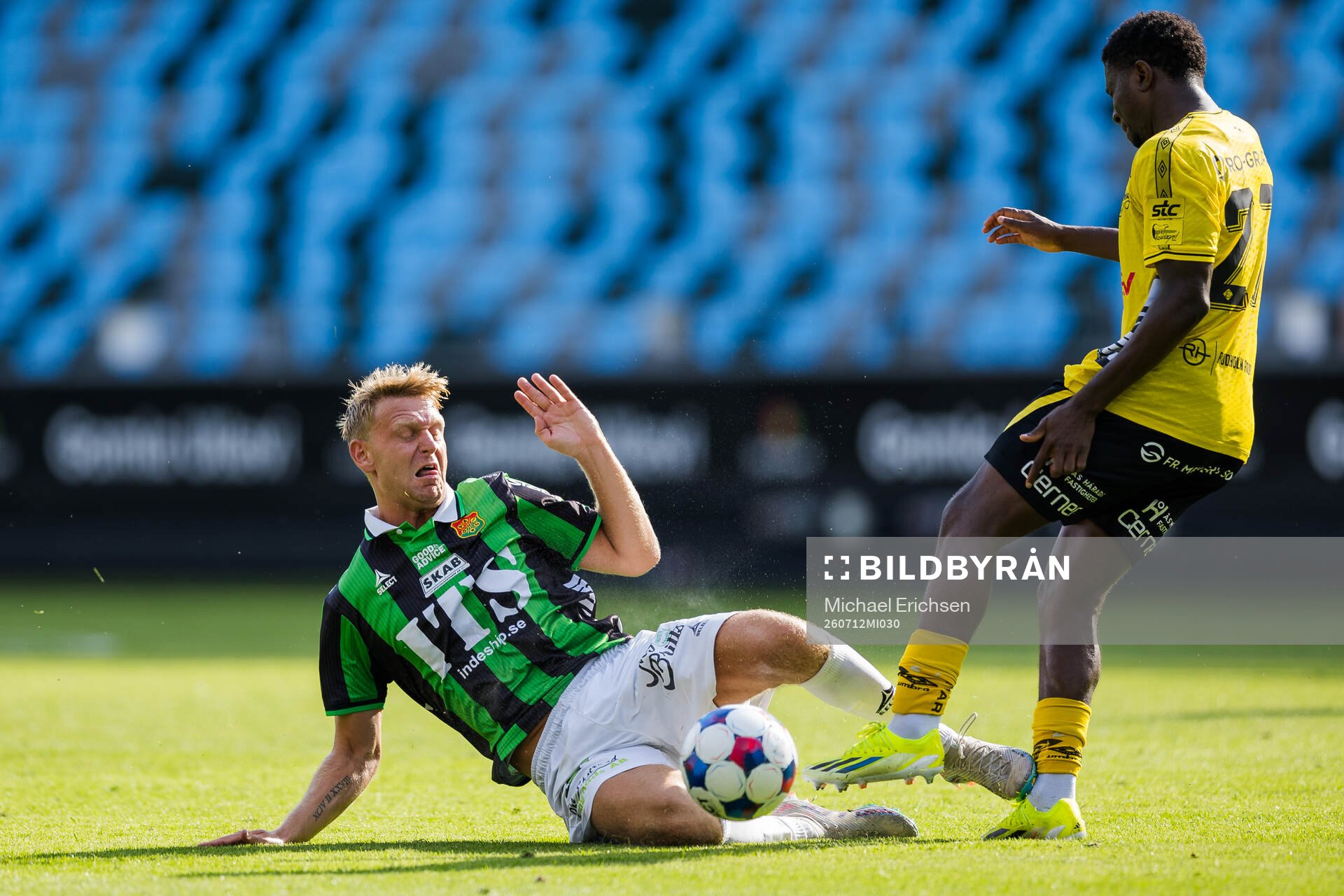 GAIS Joackim Fagerjord och Elfsborgs Ozor Victor Okeke