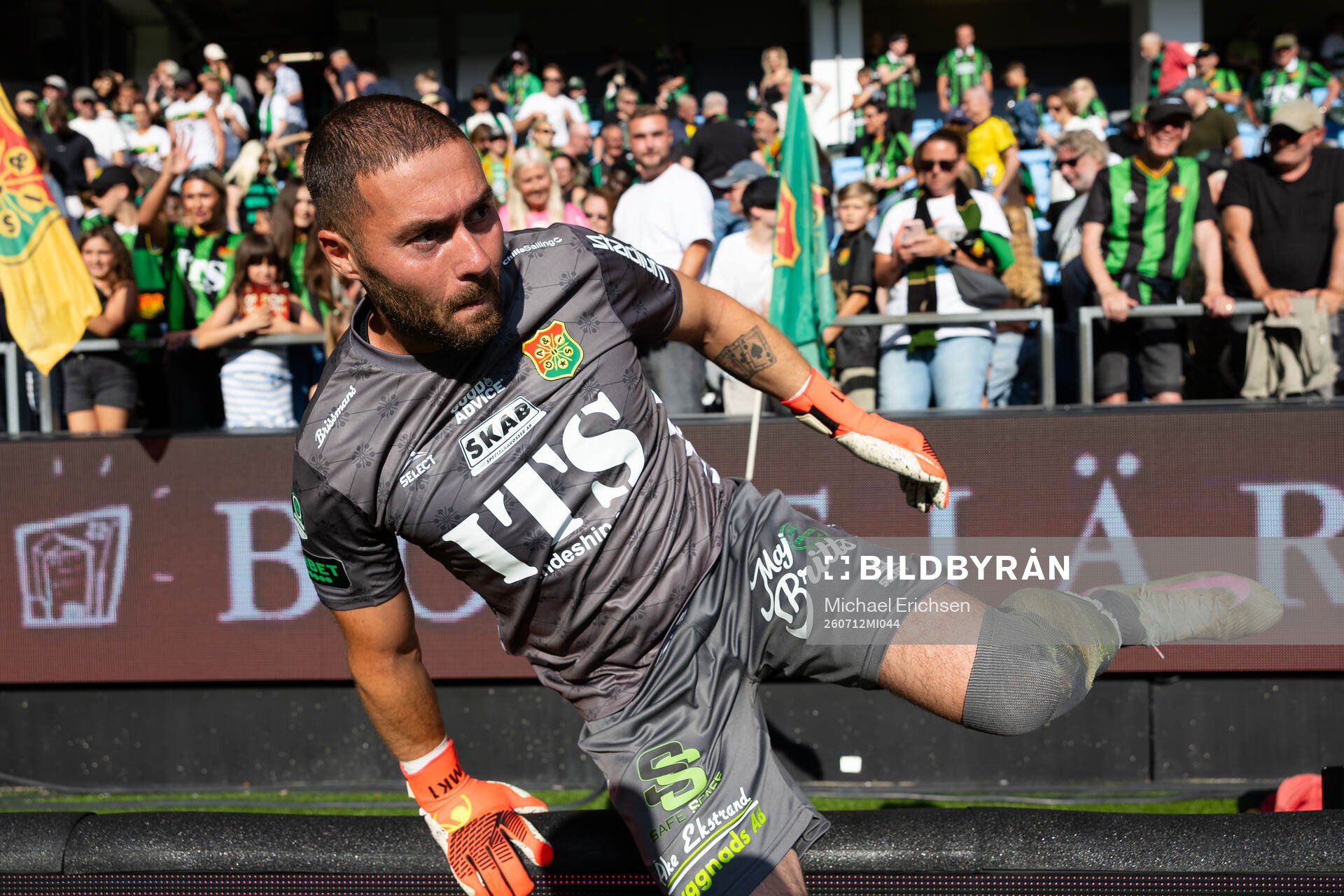 GAIS målvakt Mergim Krasniqi