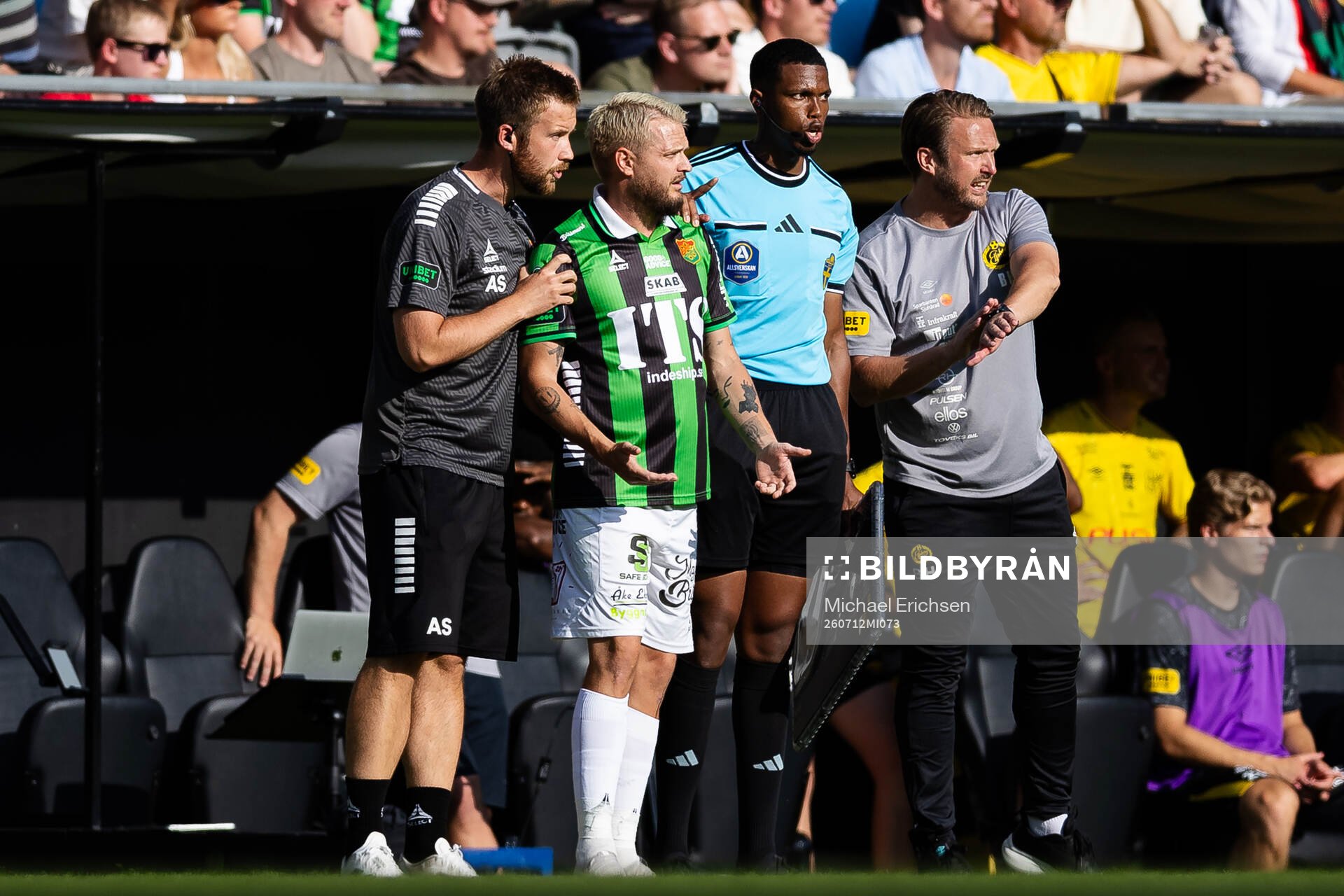 GAIS assisterande tränare Alexander Severin, Jonas