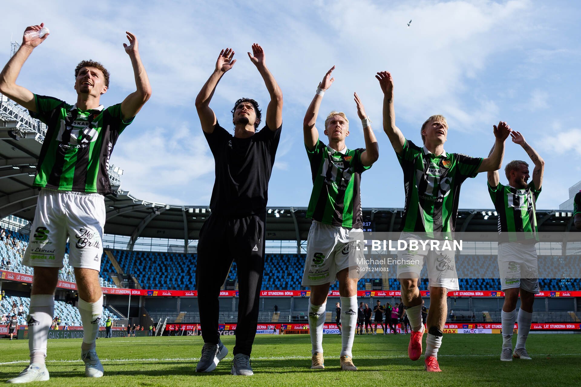 GAIS Anes Cardaklija, William Milovanovic, Robin Wendin